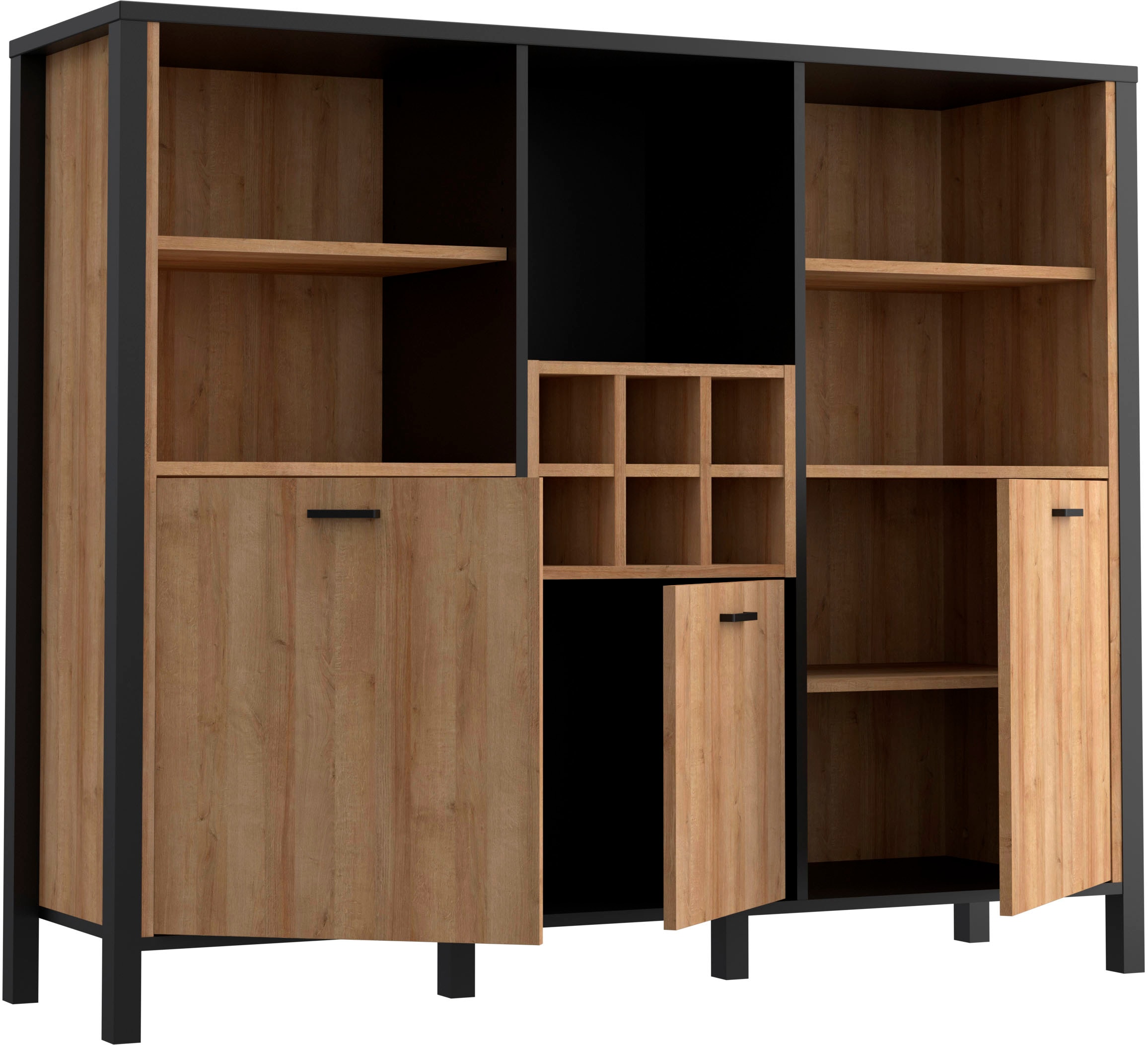 FORTE Highboard »High Rock«, Breite ca. 139,4 cm