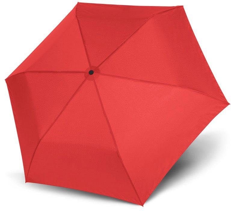 Magic »Zero Taschenregenschirm kaufen bequem uni, rot« doppler®