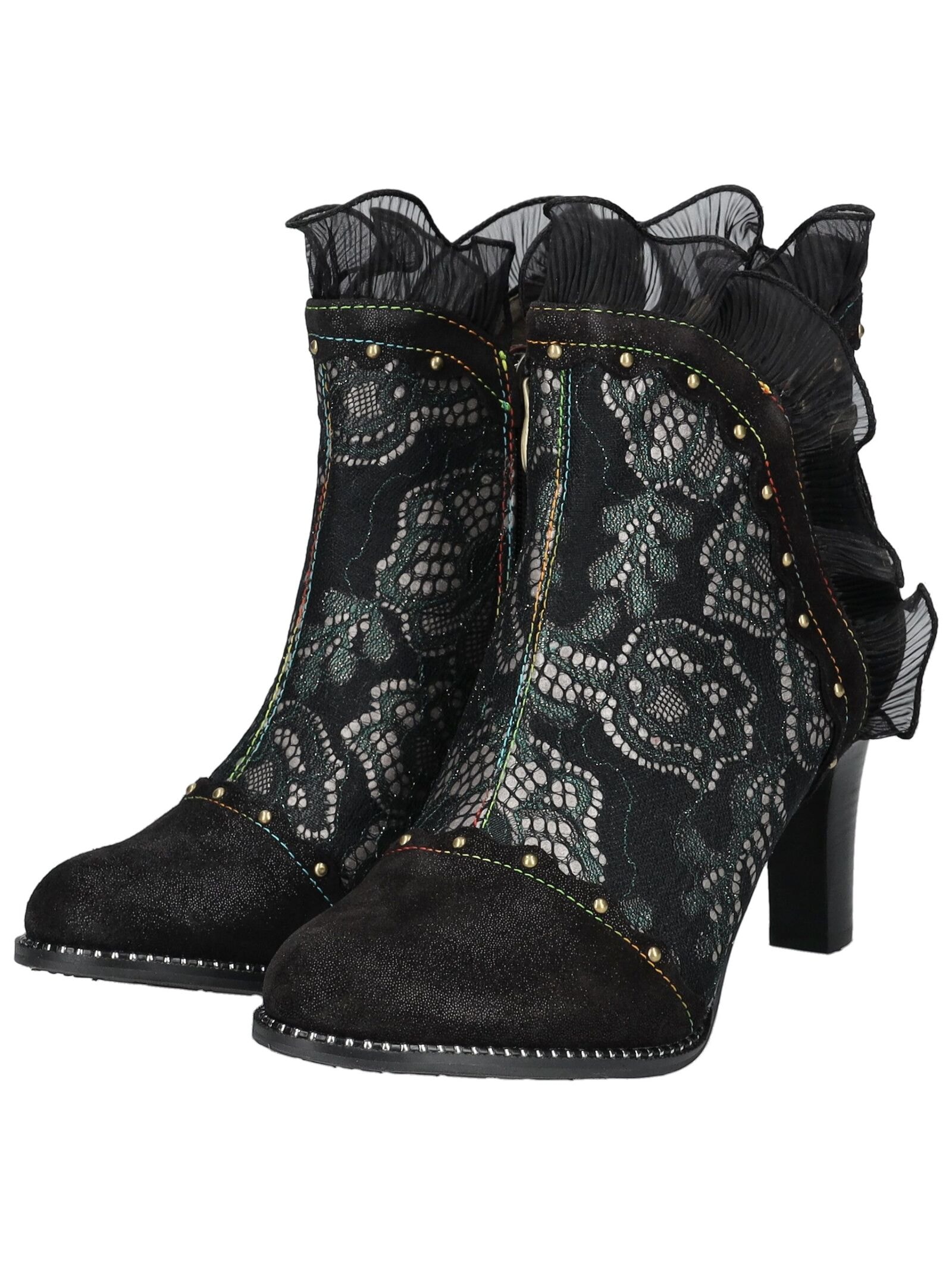 LAURA VITA High-Heel-Stiefelette »LAURA VITA Stiefelette Leder«