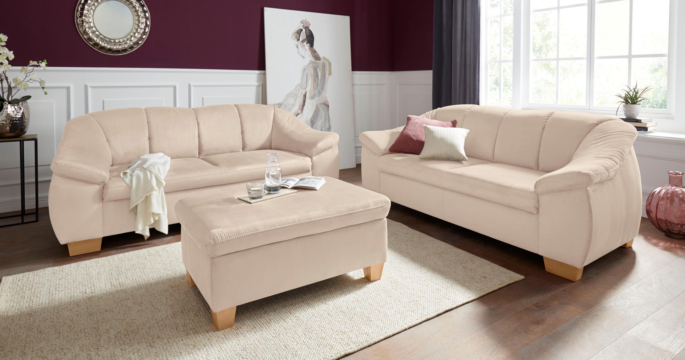 sit&more 2,5-Sitzer »Santo«, mit Federkern