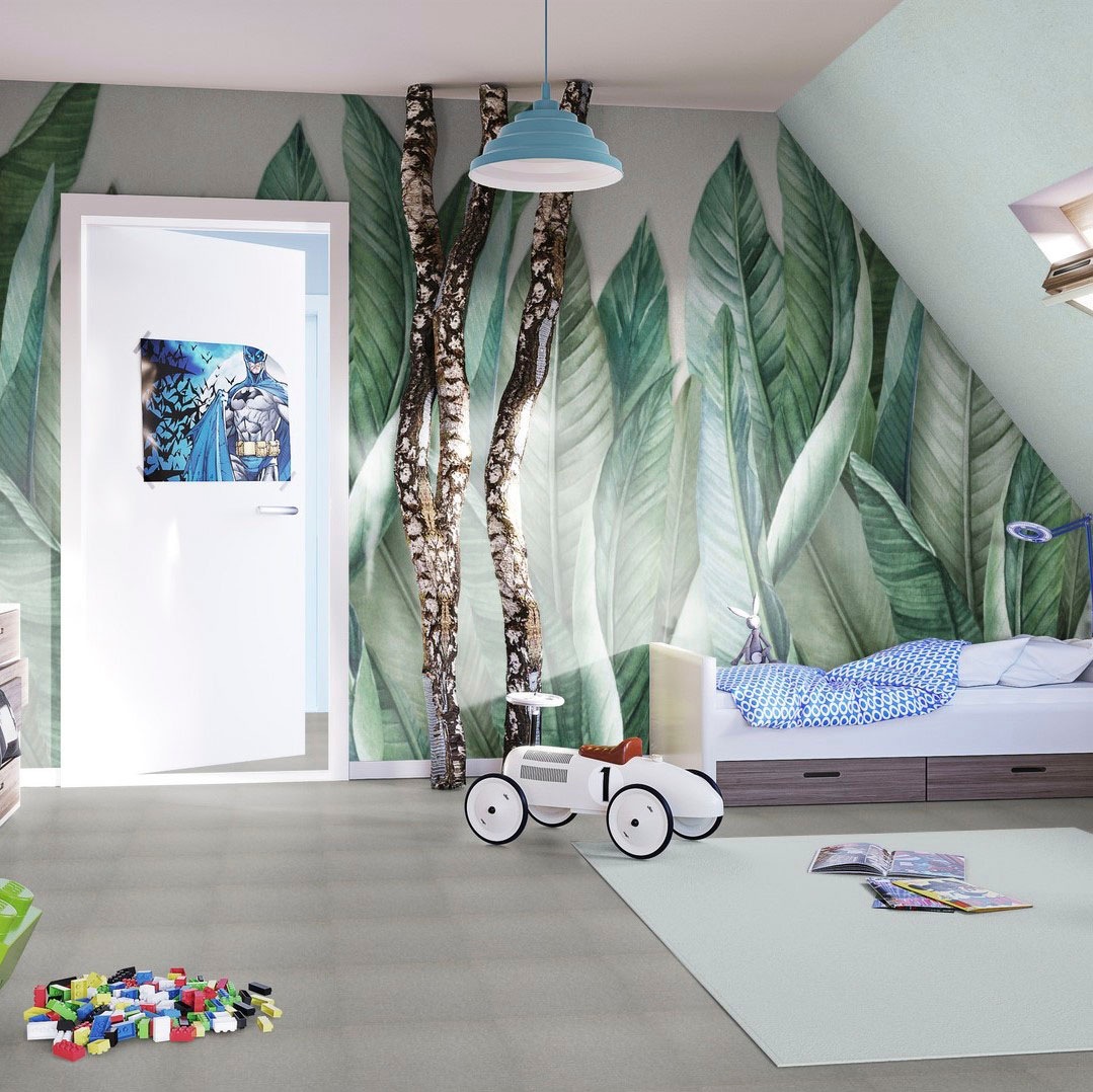 Bodenmeister Teppichboden »Jupiter, Velours - meliert, Made in Belgium«, rechteckig, 7,5 mm Höhe, Wohnzimmer, Schlafzimmer, Kinderzimmer, Breite 400/500 cm