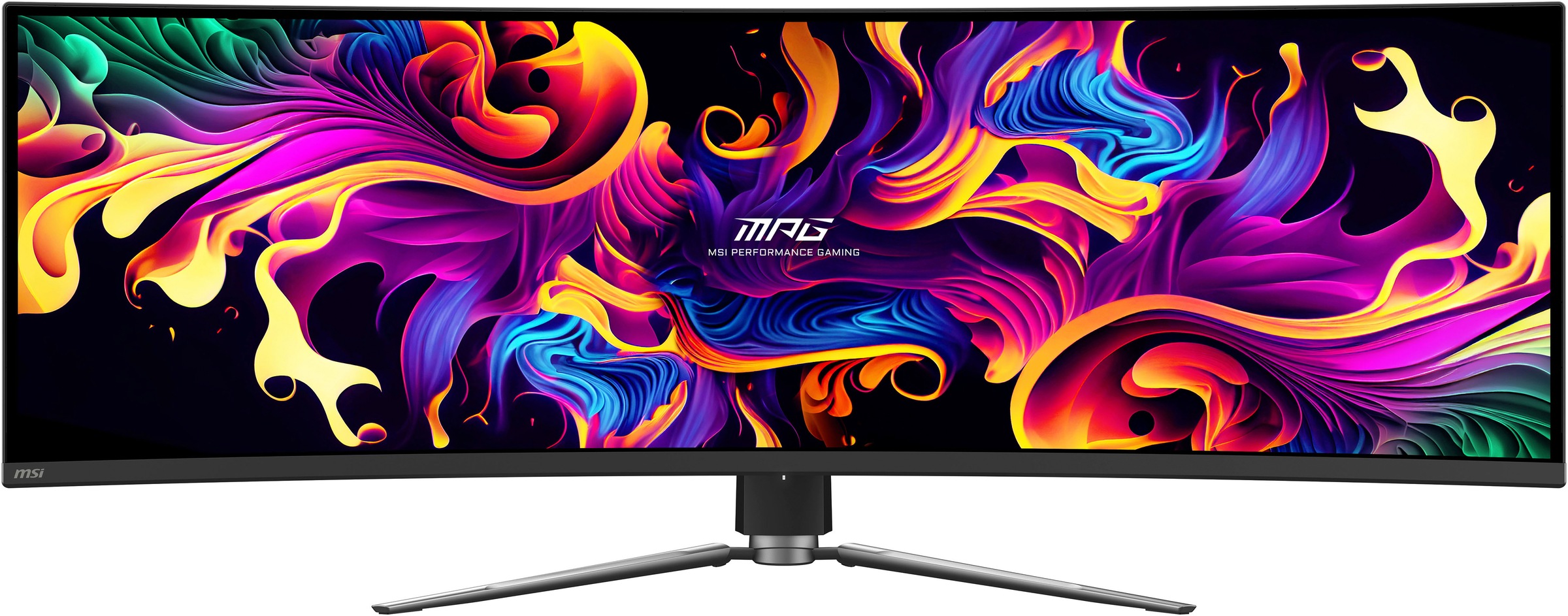 MSI Curved-Gaming-Monitor »MPG 491CQPX QD-OLED«, 125 cm/49 Zoll, 5120 x 1440 px, DQHD, 0,03 ms Reaktionszeit, 240 Hz