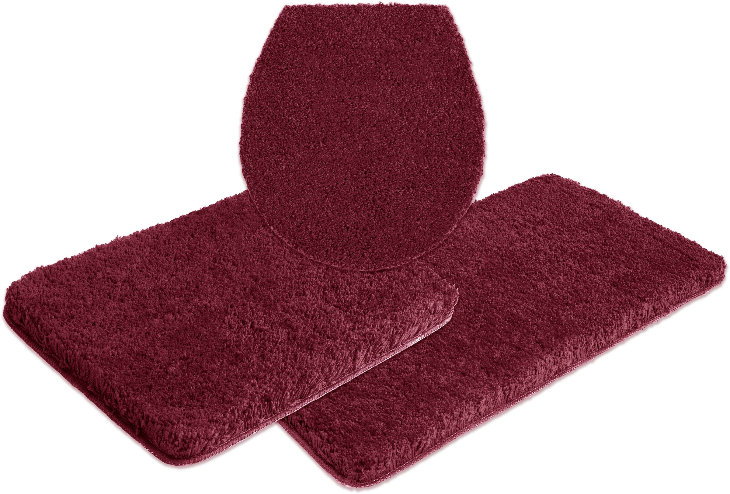 my home Badematte »Sanremo, Badvorleger, Badezimmer Teppich, sehr weich«, r günstig online kaufen
