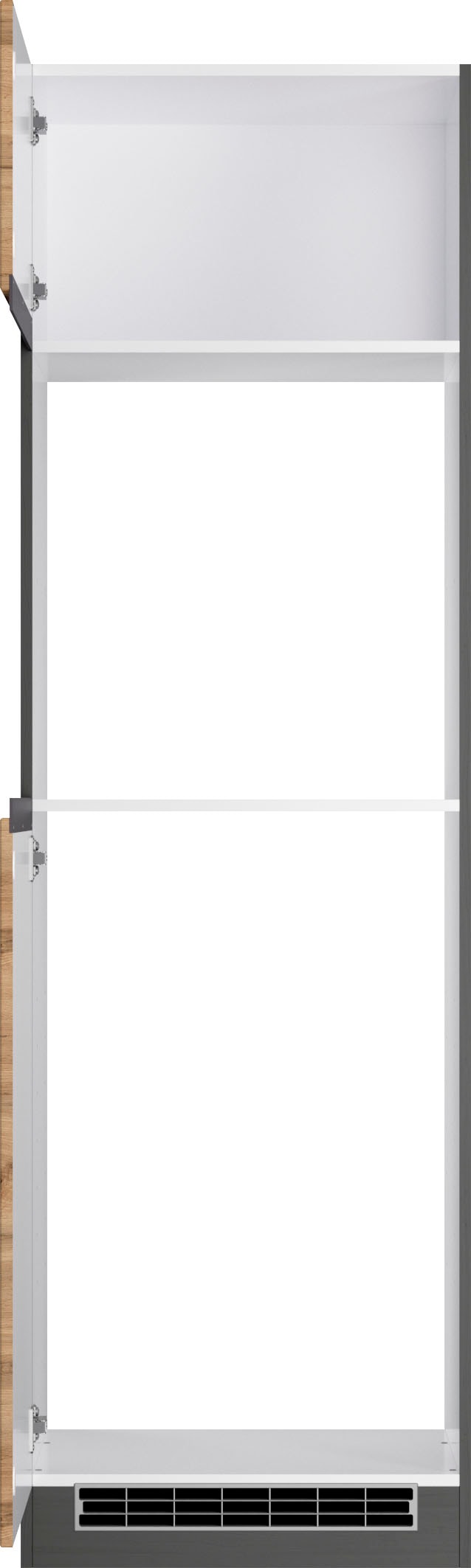 KOCHSTATION Backofen/Kühlumbauschrank »KS-Riesa«, Breite 60 cm, MDF-Fronten