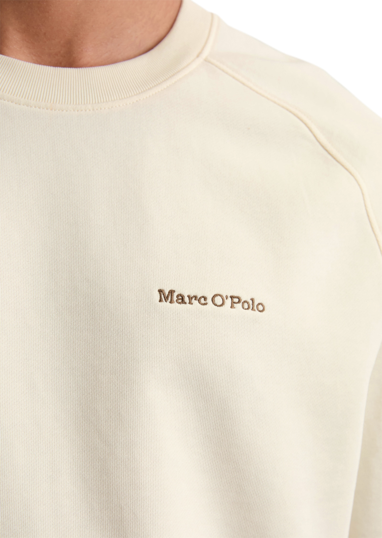 Marc O'Polo Sweatshirt , Rundhalsausschnitt, regular fit, Rückendruck
