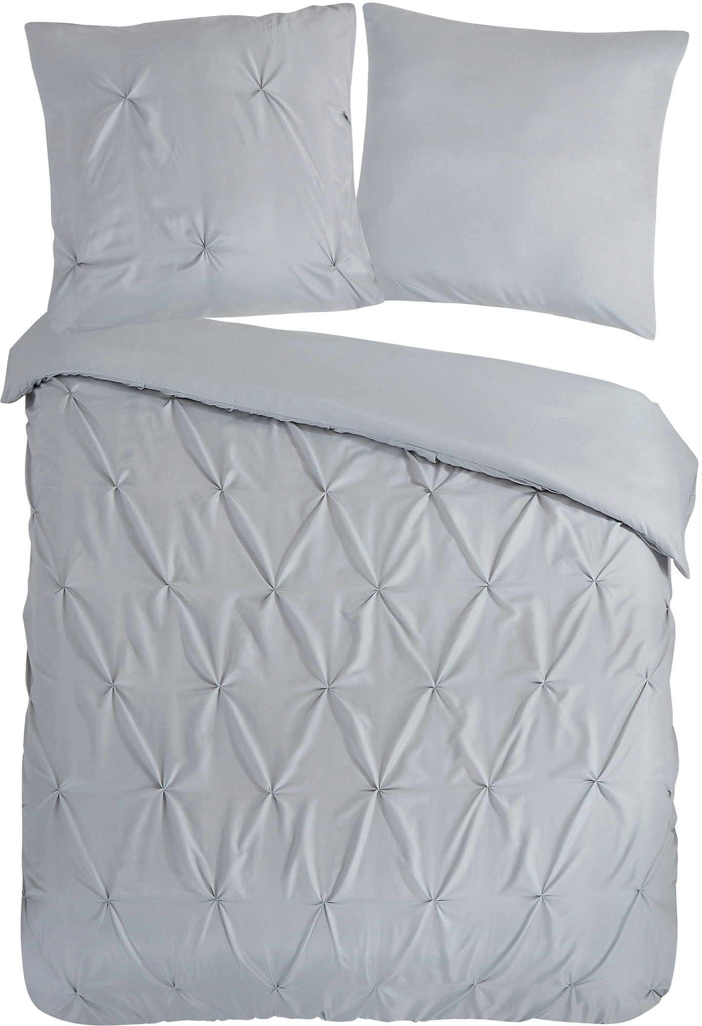 PURE luxury collection Wendebettwäsche »Elegence« 2 Stk. tlg. Mikrofaser, U günstig online kaufen