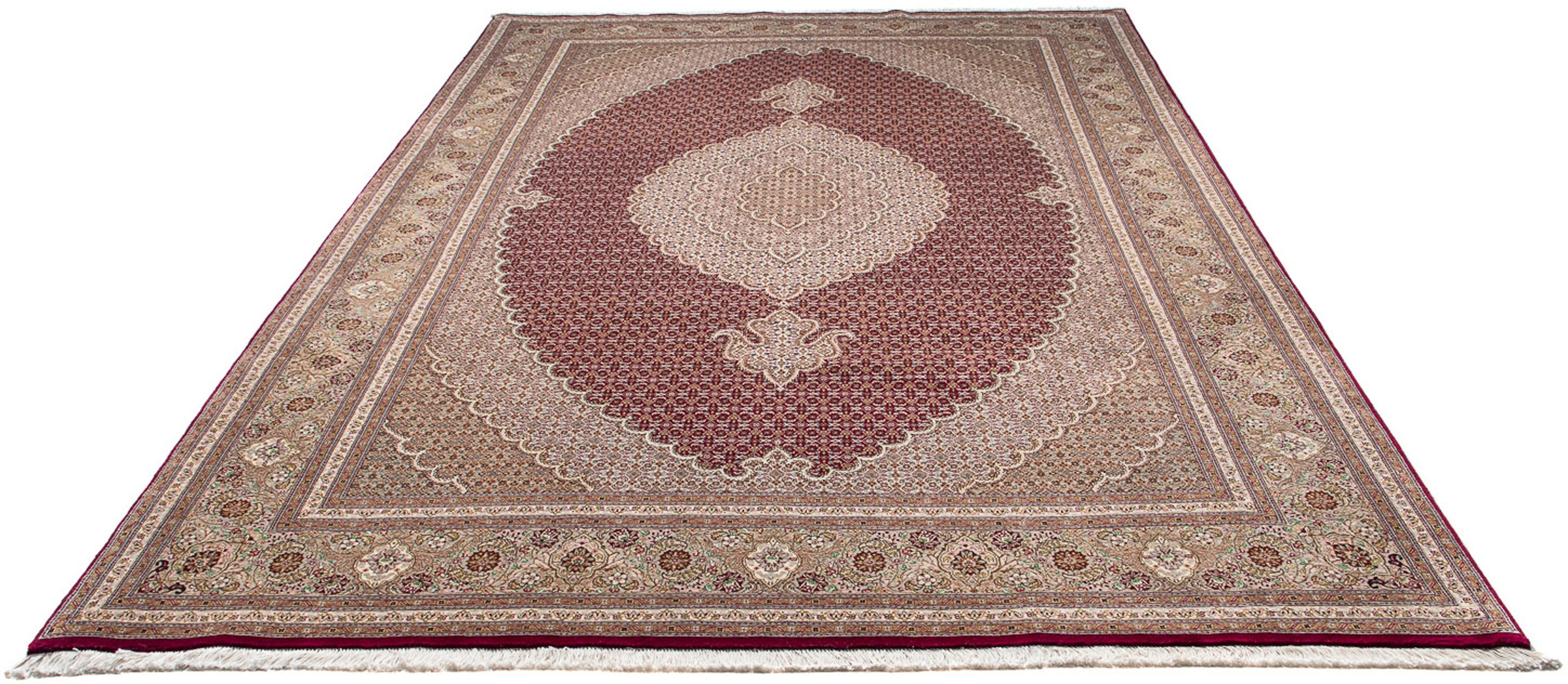 morgenland Orientteppich »Perser - Täbriz - 323 x 204 cm - dunkelrot«, rech günstig online kaufen