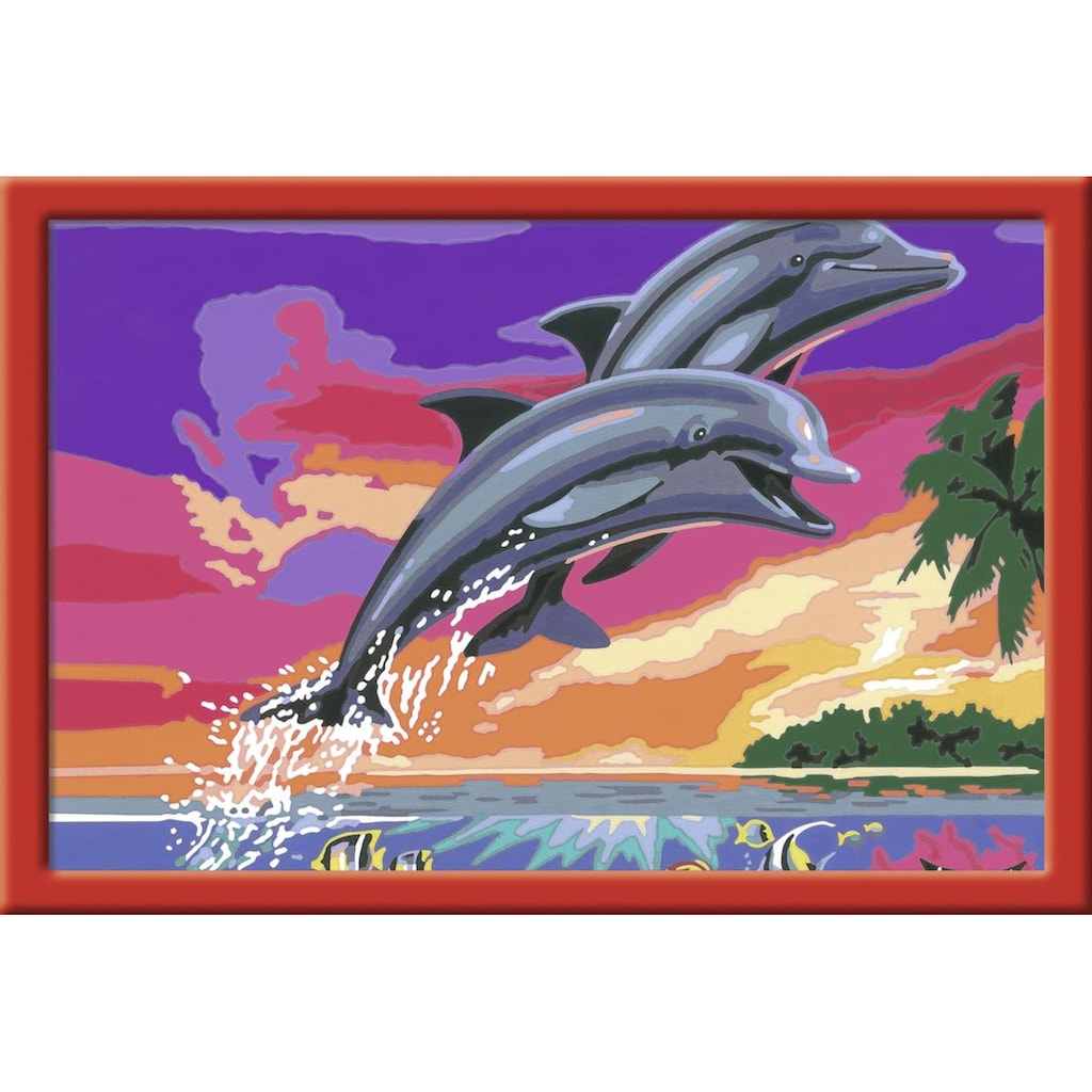 Ravensburger Malen nach Zahlen »Welt der Delfine«