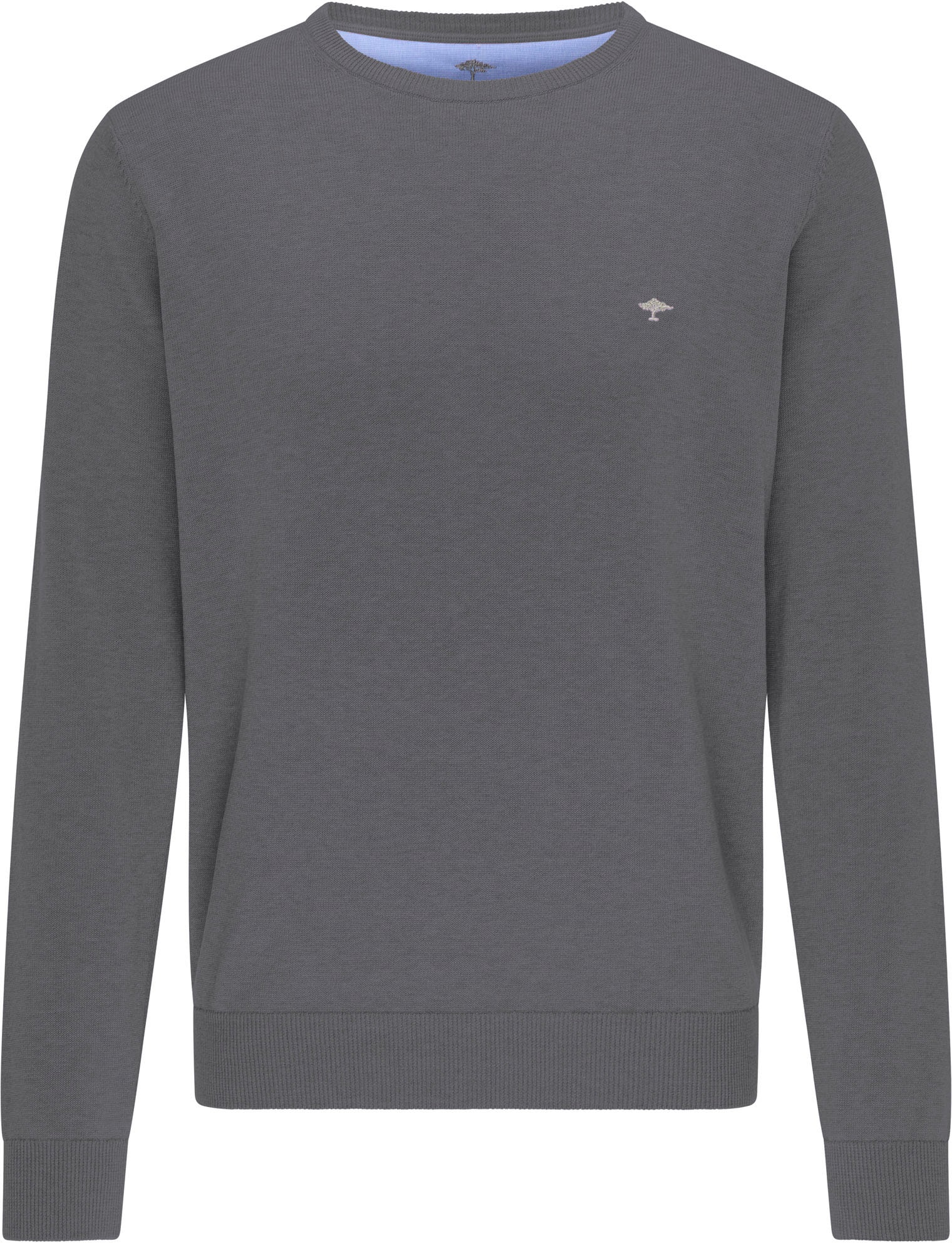 FYNCH-HATTON Strickpullover »FYNCH-HATTON Langarmpullover«, (1 tlg.), mit Logostickerei