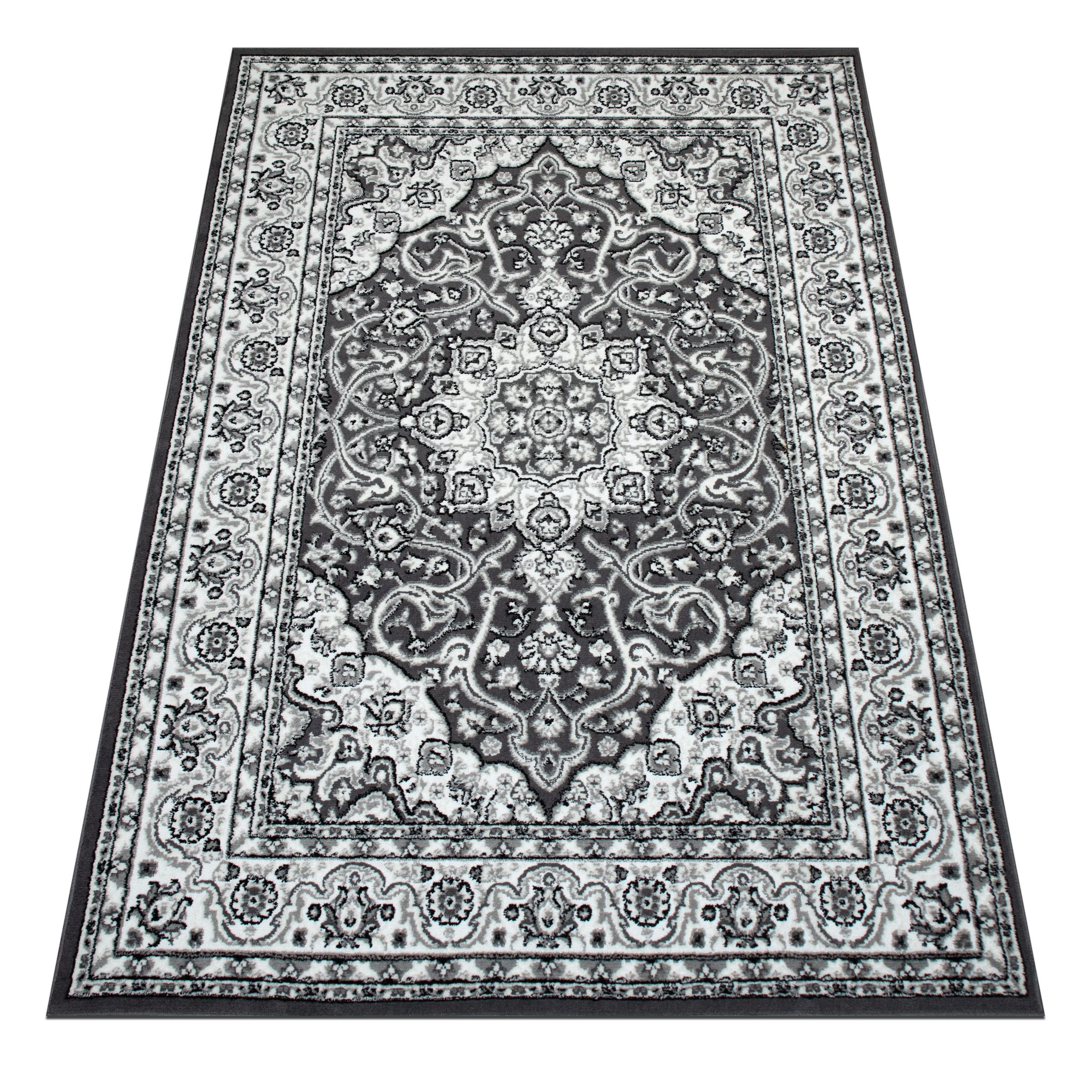my home Teppich »Miane«, rechteckig, 8 mm Höhe, Orient-Design, Fußbodenheiz günstig online kaufen