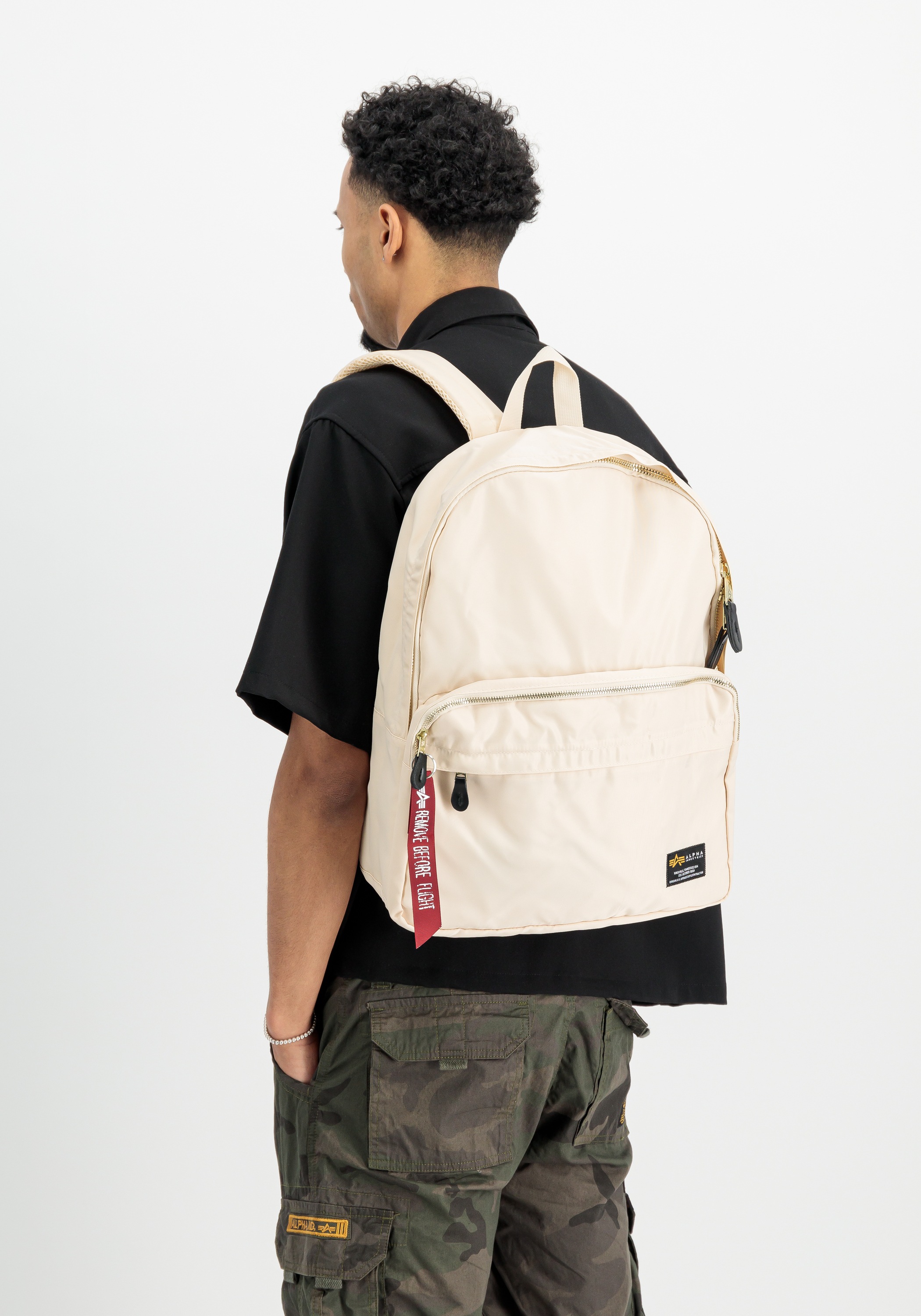 Alpha Industries Schultertasche »Alpha Industries Accessoires - Bags Crew Backpack«