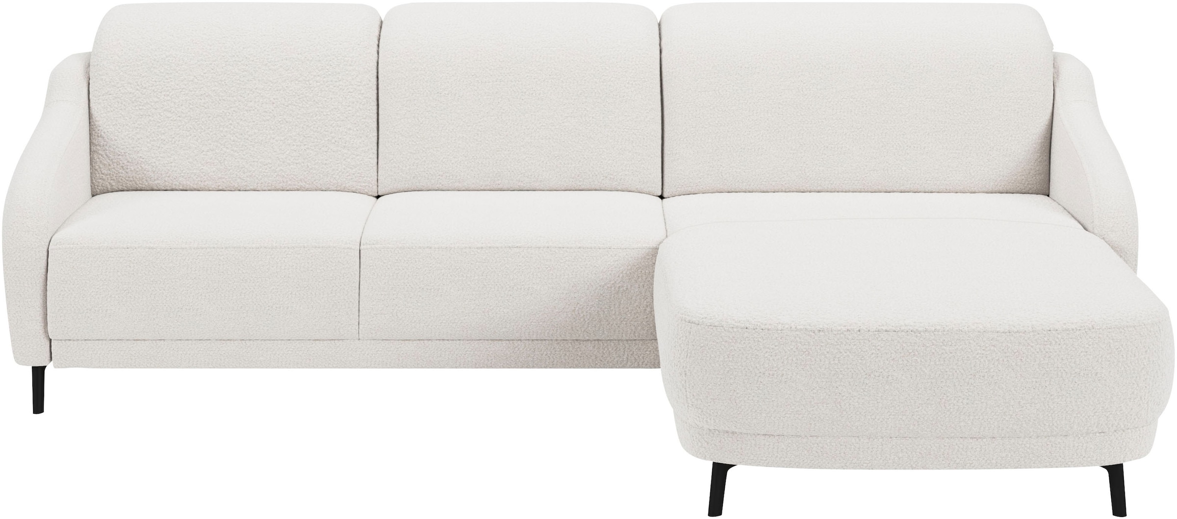 sit&more Ecksofa »Blues L-Form«, wahlweise mit Klapptisch und USB günstig online kaufen