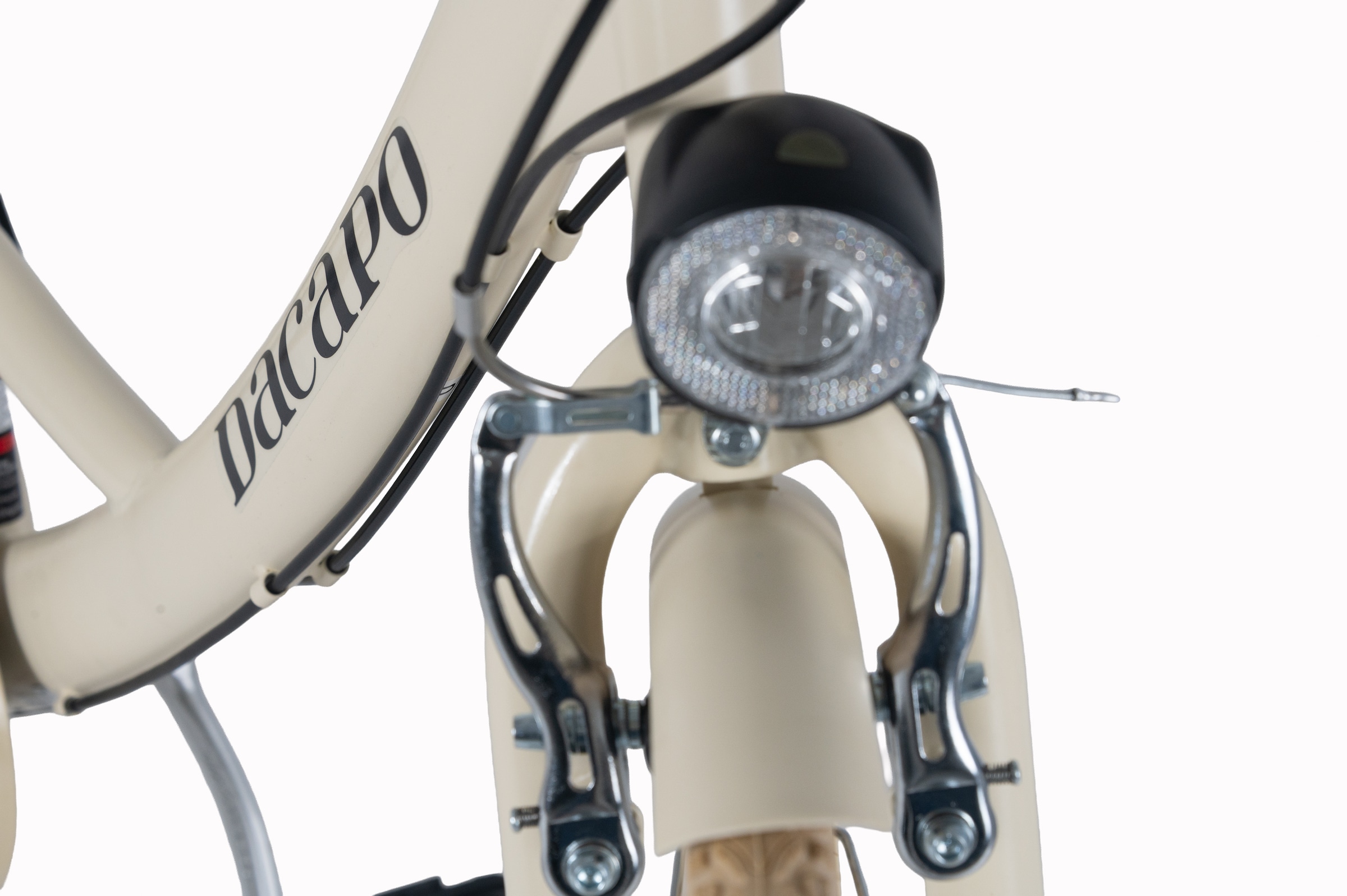 Dacapo Cityrad »DaCapo Damenrad 28'' Toscana Beige 6 Gänge« 6 Gang Shimano Tourney Schaltwerk Kettenschaltung