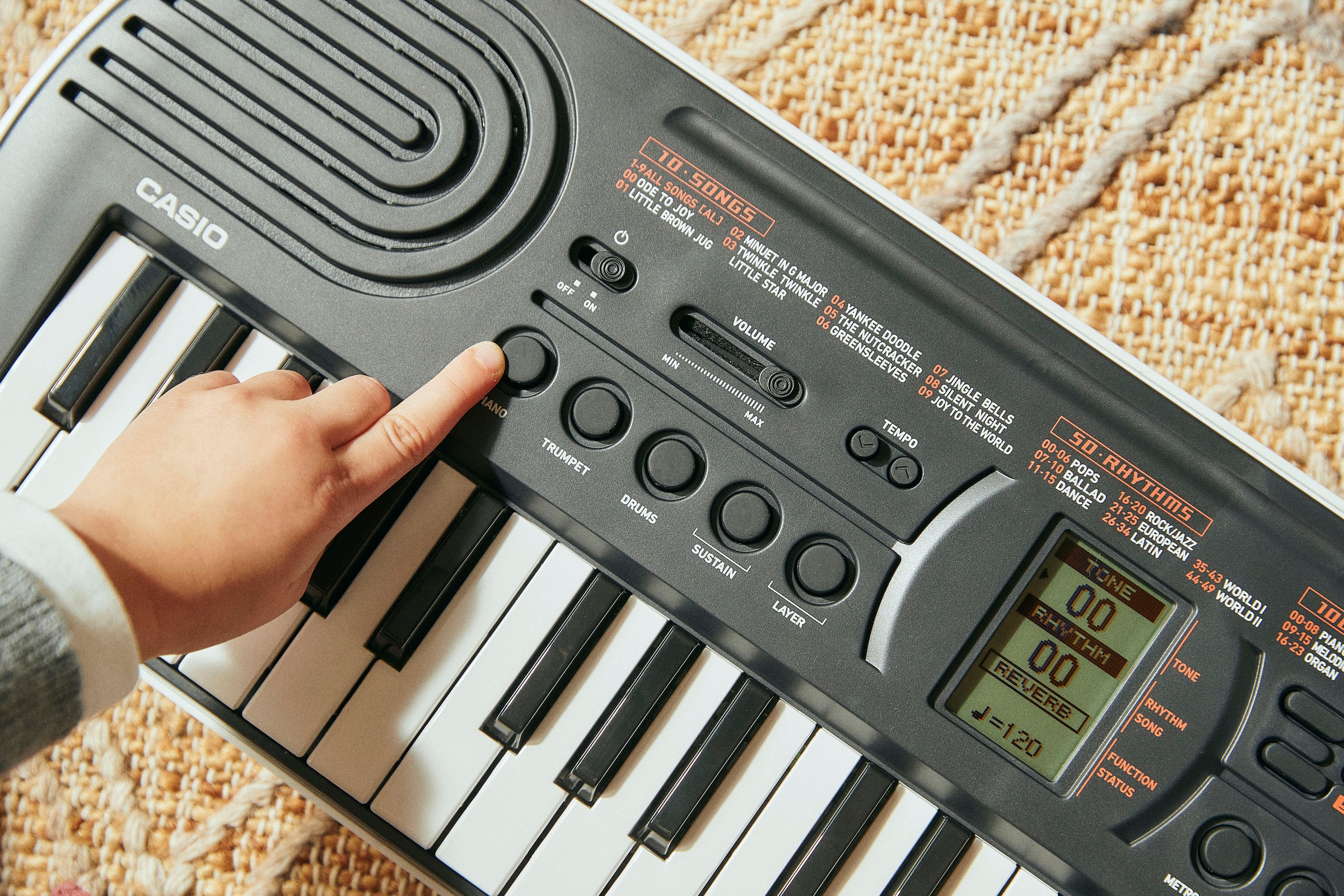 CASIO Home-Keyboard »Mini-Keyboard SA-81«, mit 44 Tasten