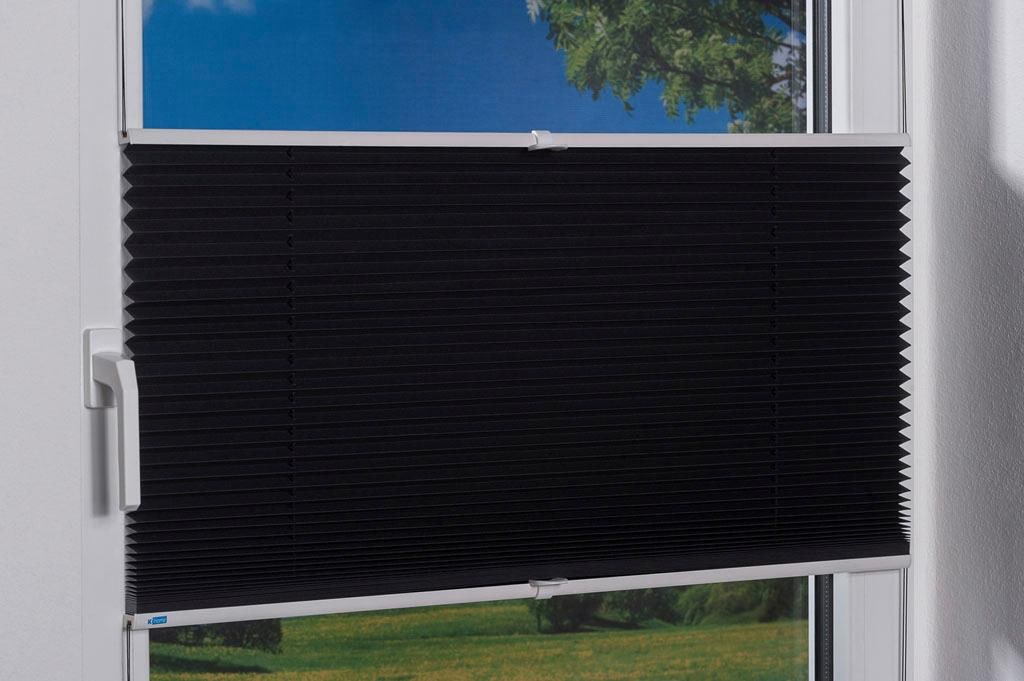 K-HOME Plissee »Klemmfix Pisa«, verdunkelnd, energiesparend, ohne Bohren, verspannt