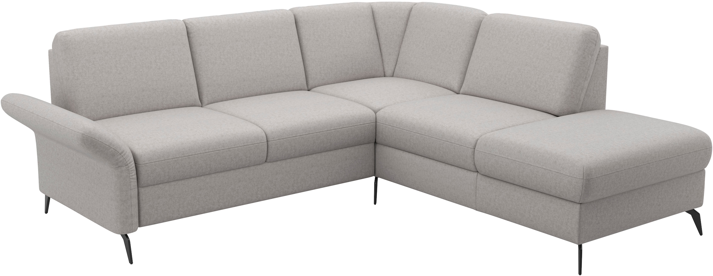 Home affaire Ecksofa »Rochelle«, optional: Armteilverstellung, klappbar, Bettkasen