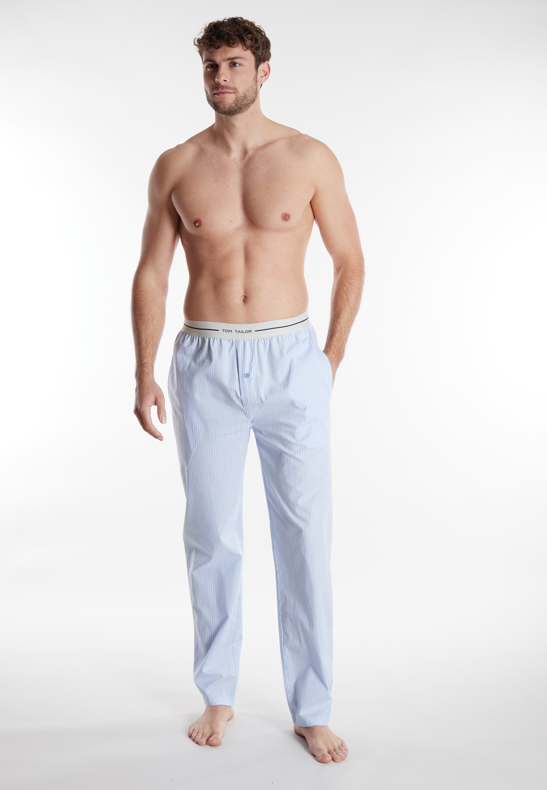 TOM TAILOR Pyjamahose, (1 tlg.), mit elastischer Taille