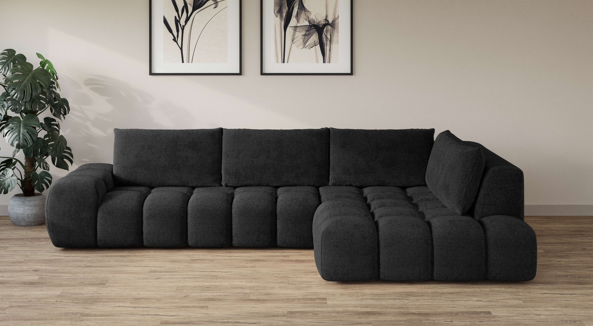 INOSIGN Ecksofa »AZITA klein, L-Form, elegant und bequem Designsofa«, lose günstig online kaufen