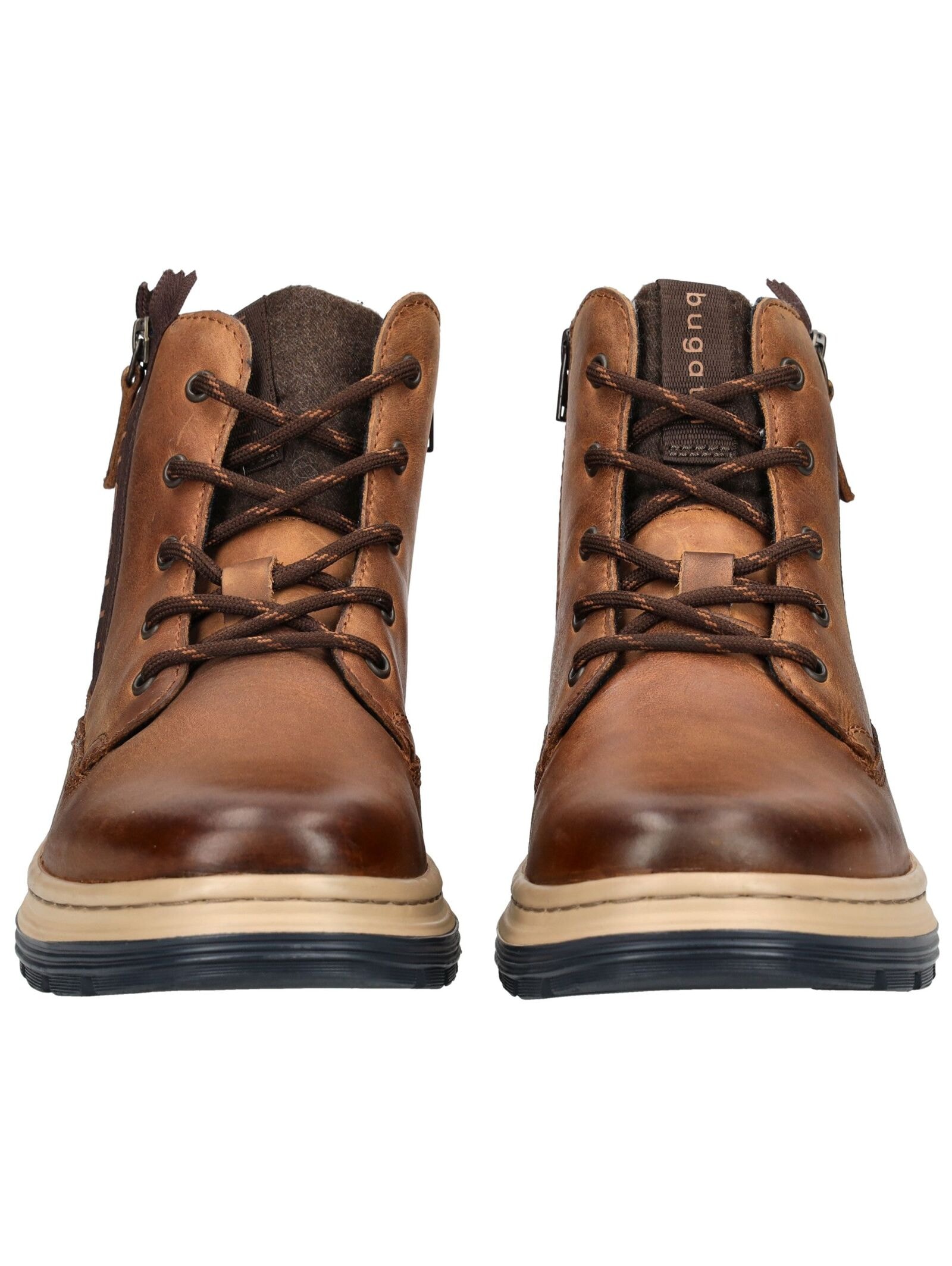 bugatti Schnürstiefelette »bugatti Stiefelette Leder«