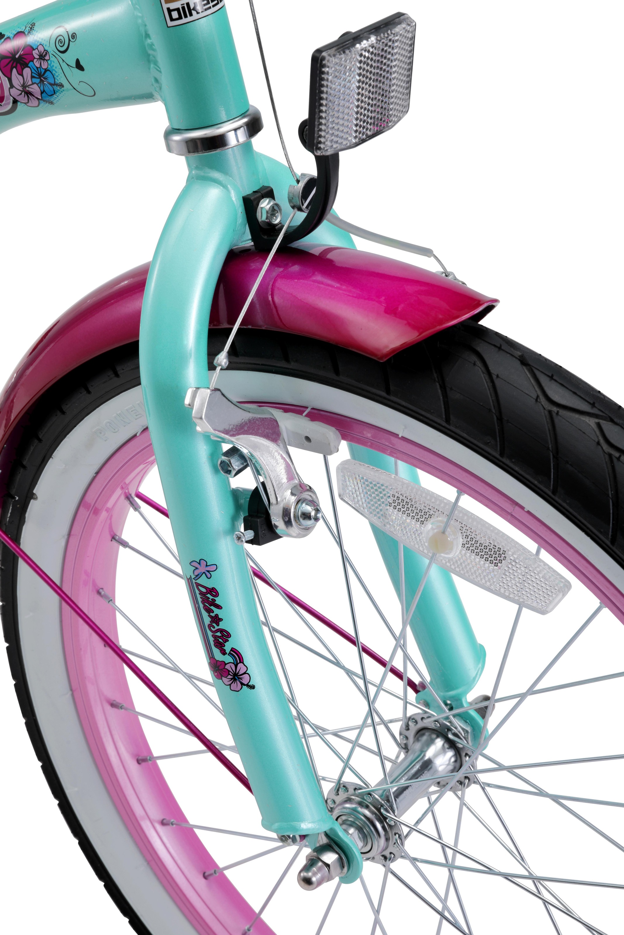 Bikestar Jugendfahrrad »Cruiser«, 1 Gang, für Damen