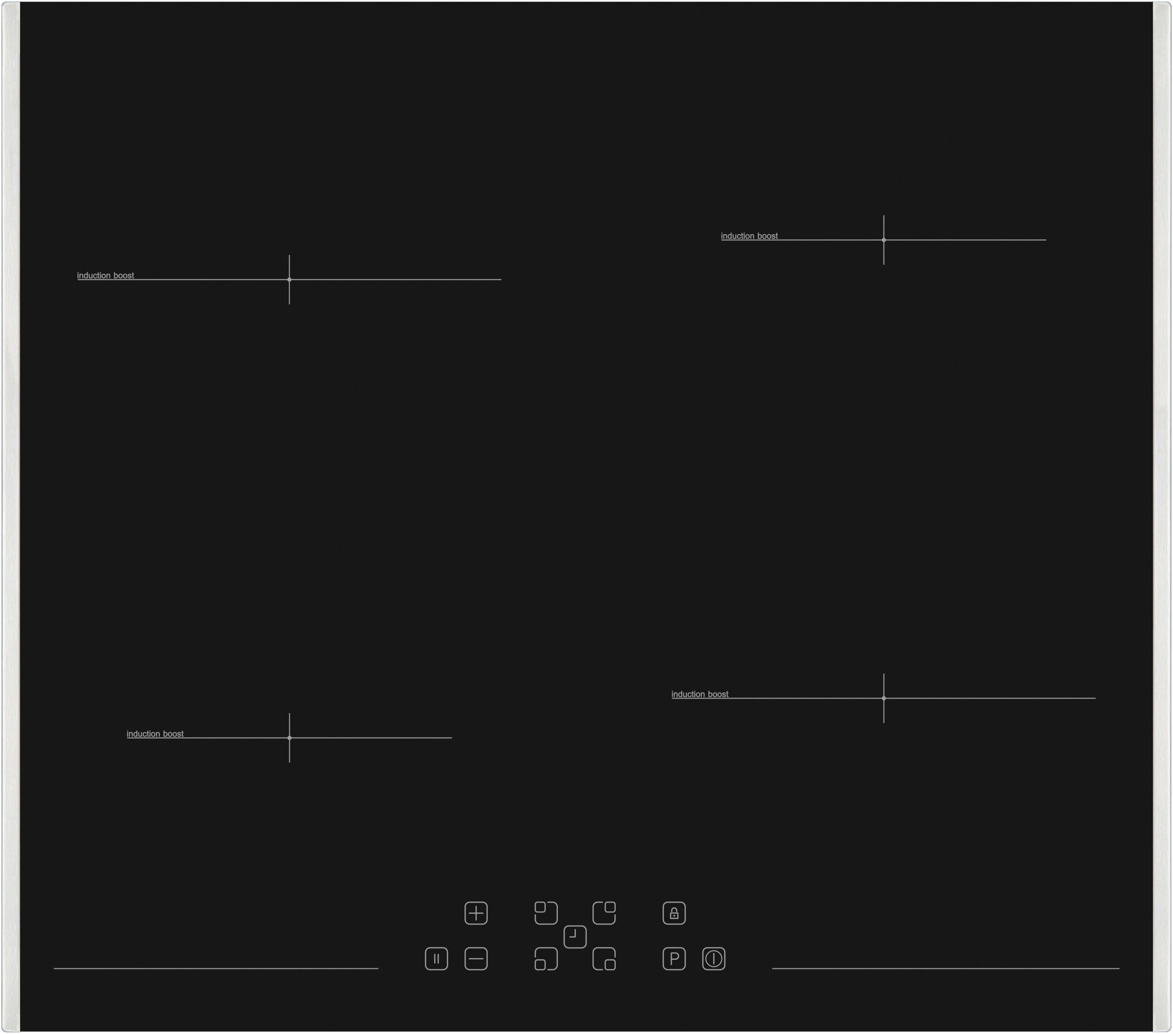 Sharp Backofen-Set »Pyro_Extraset_Graphit_Induktion«, Pyrolyse-Selbstreinigung