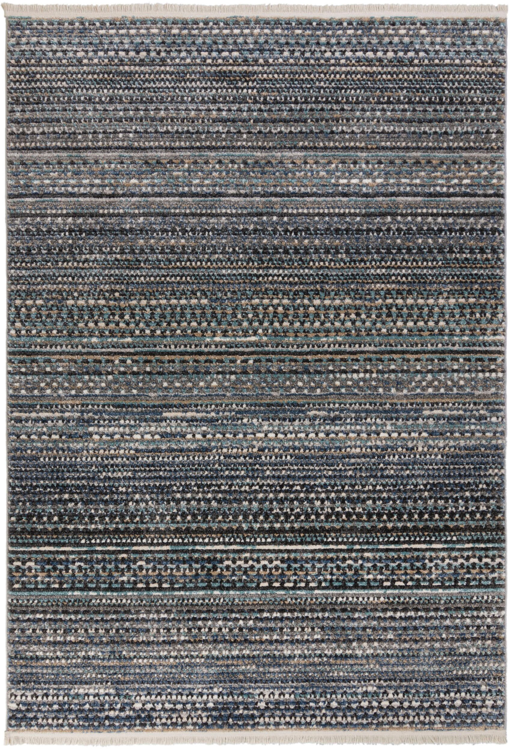 FLAIR RUGS Teppich »Camino« rechteckig 8 mm Höhe Flachgewebe, Skandi, Esszimmer, Wohnzimmer, Flur