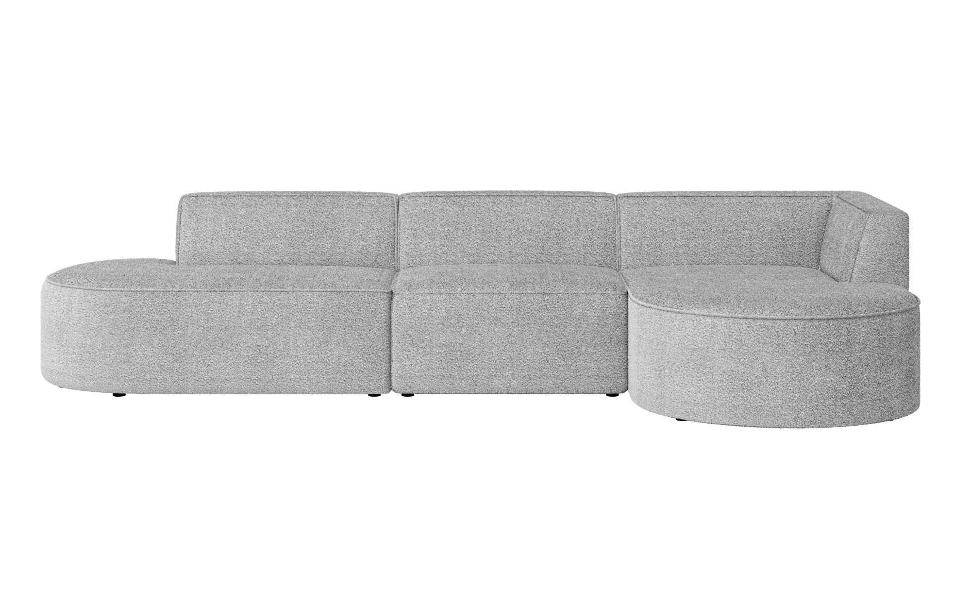 OTTO home Ecksofa »EIVIND Designer Sofa mit Ottomane rechts/links, B/T/H: 3 günstig online kaufen