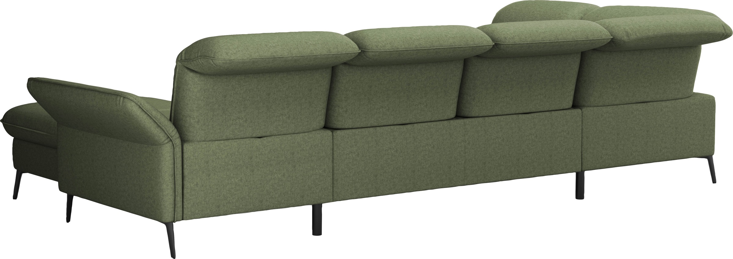 sit&more Wohnlandschaft »Emely«, mit Sitztiefenverstellung optional mit Bettfunktion und Bettkasten