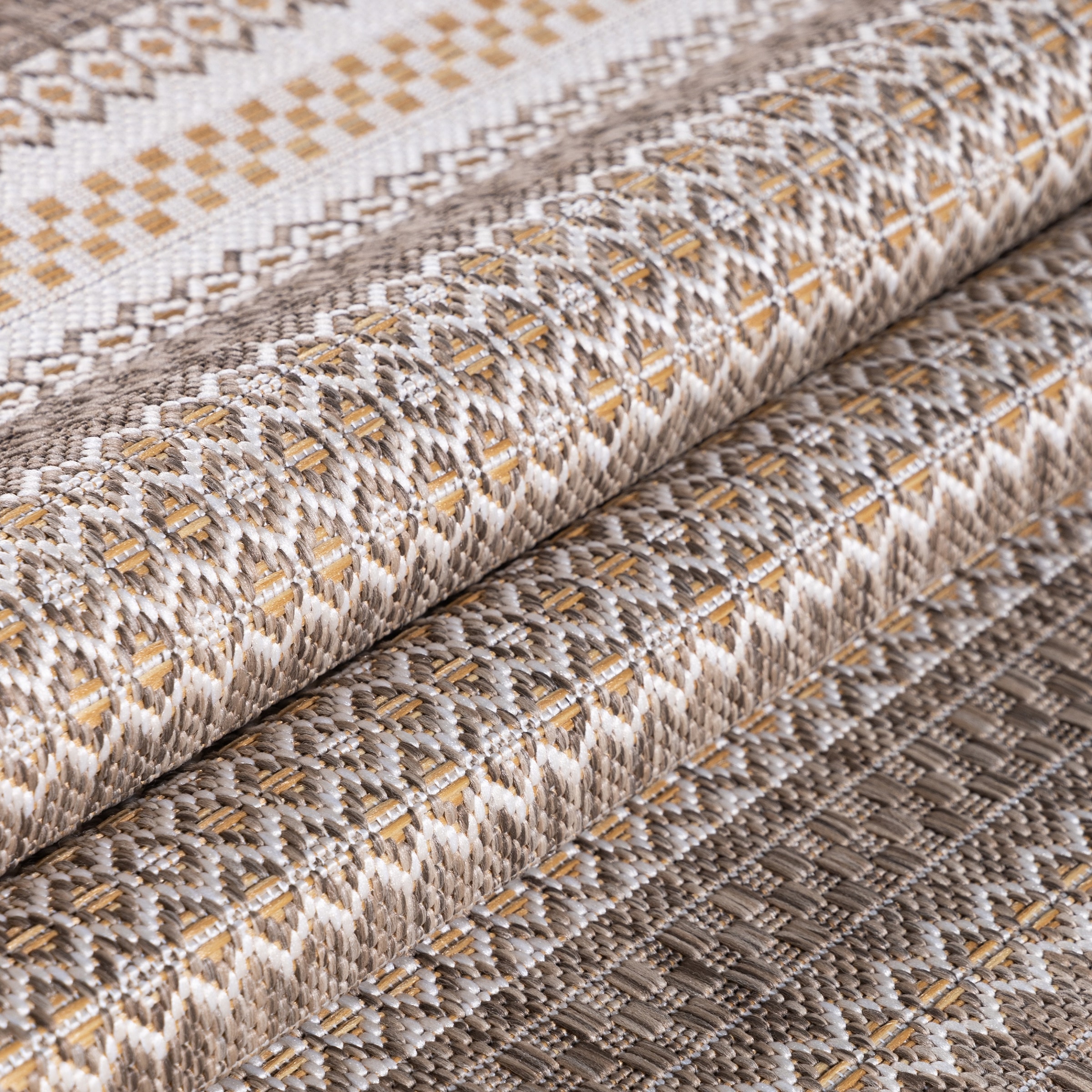 Ayyildiz Teppiche Outdoorteppich »SUNNY 4411«, rechteckig, 5 mm Höhe, Läufer / Pflegeleicht / Strapazierfähig / In- und Outdoor geeignet