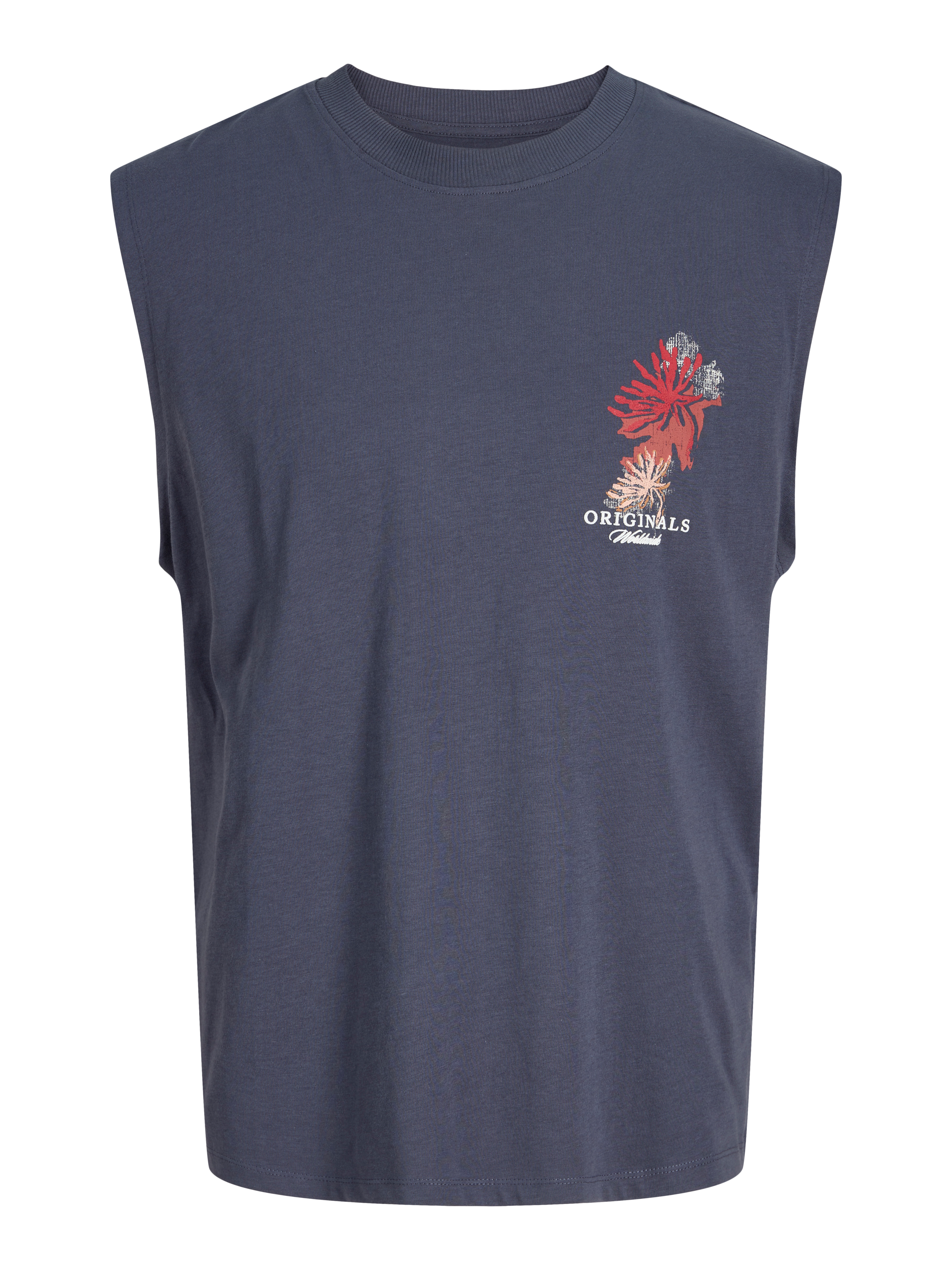 Jack & Jones Muskelshirt »JORMONTAUK GRAPHIC SL TEE CREW NECK«