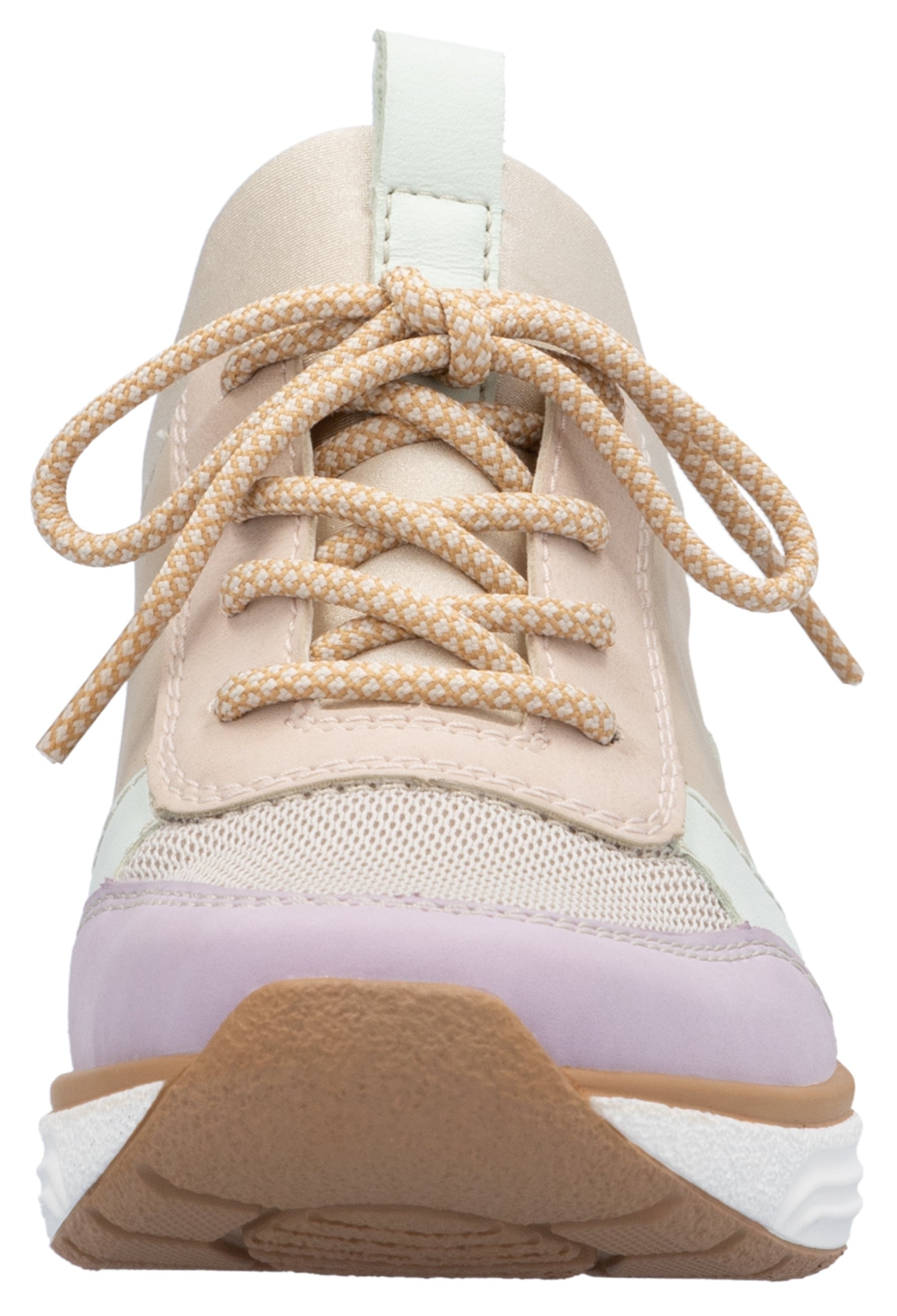 Rieker Slip-On Sneaker, Halbschuh, Freizeitschuh, Schlupfschuh mi elastischem Einstieg