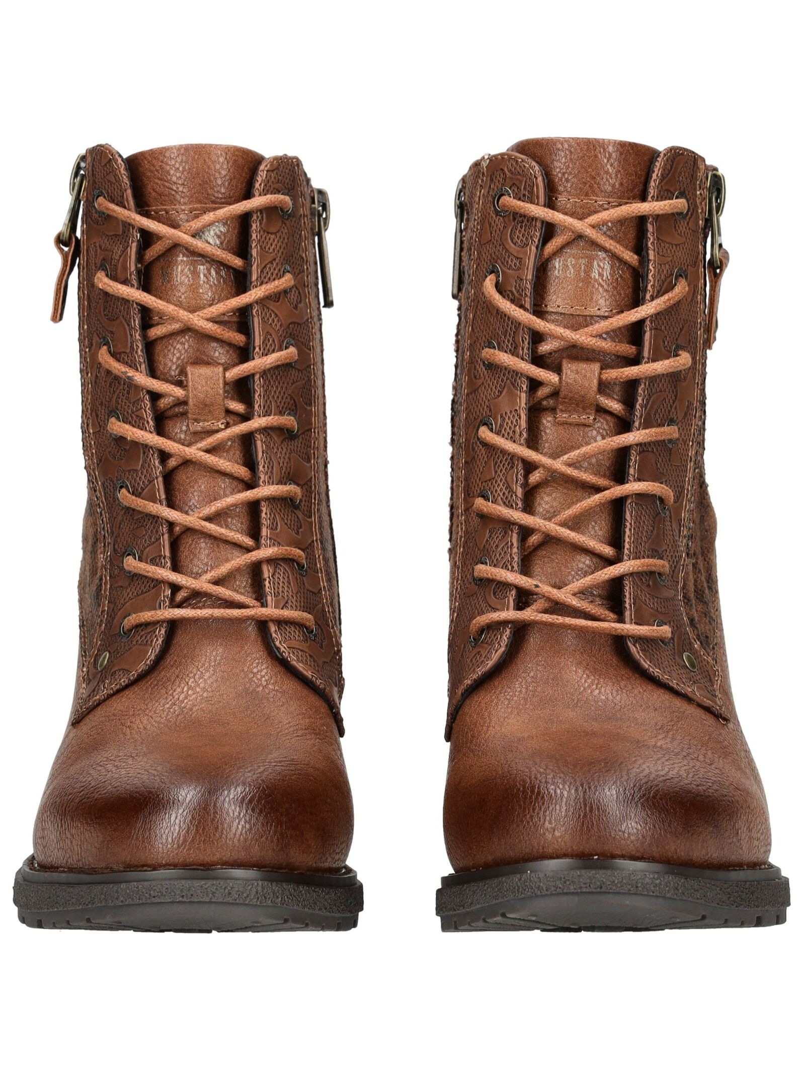 Mustang Shoes High-Heel-Stiefelette »Mustang Shoes Stiefelette Lederimitat/Textil«