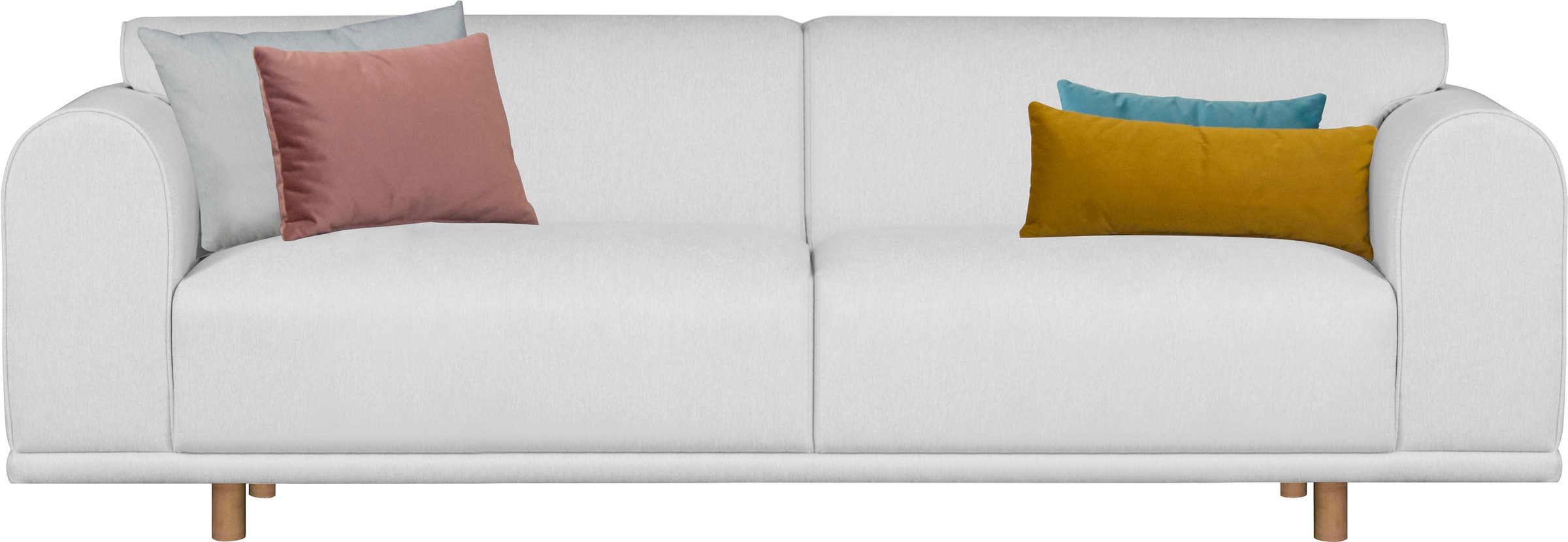 OTTO home 3-Sitzer »Maroon« in skandinavischem Design, mit losen Kissen günstig online kaufen