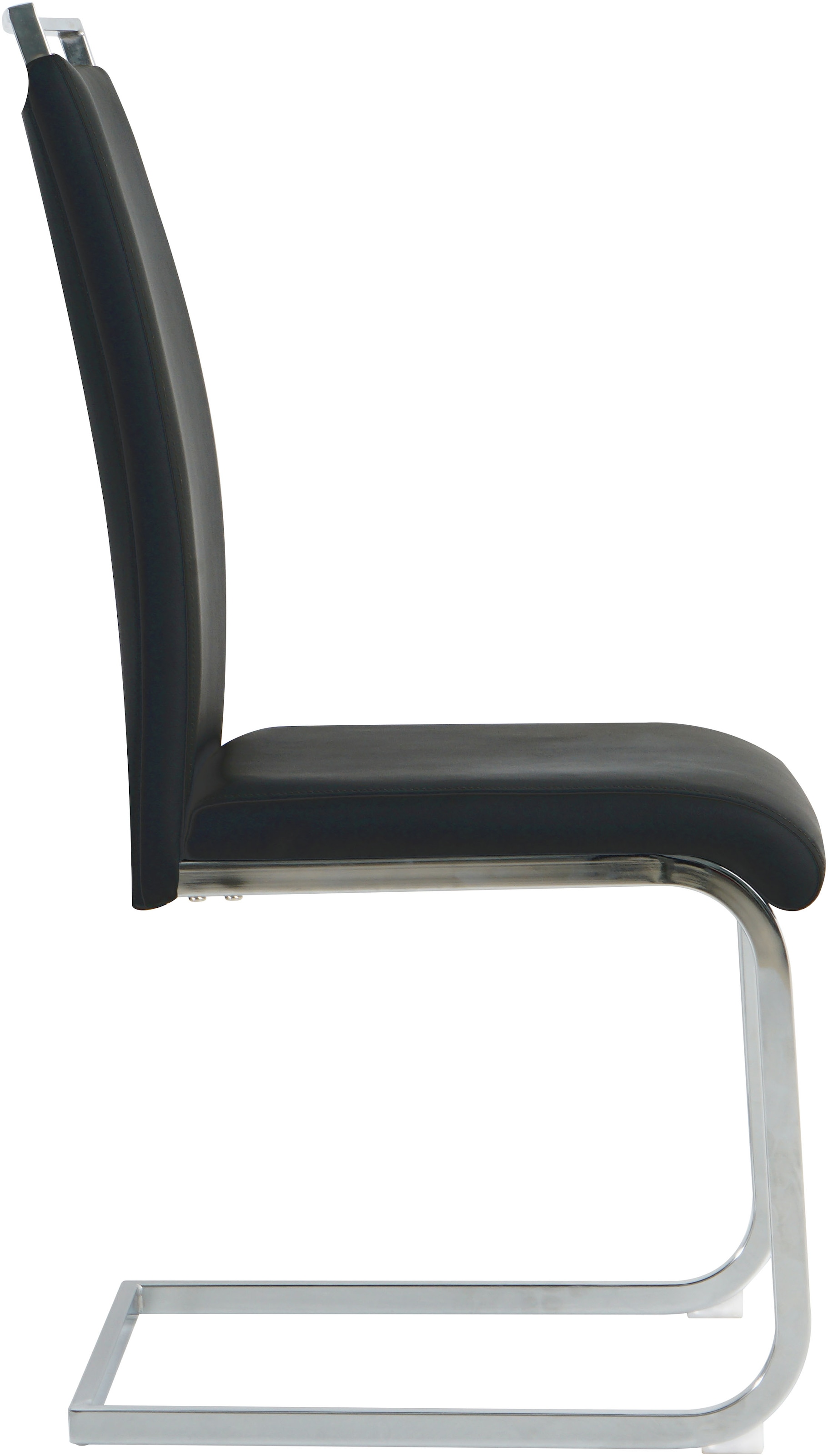 INOSIGN Freischwinger, (Set), 2 St., Kunstleder, mit Wellenunterfederung