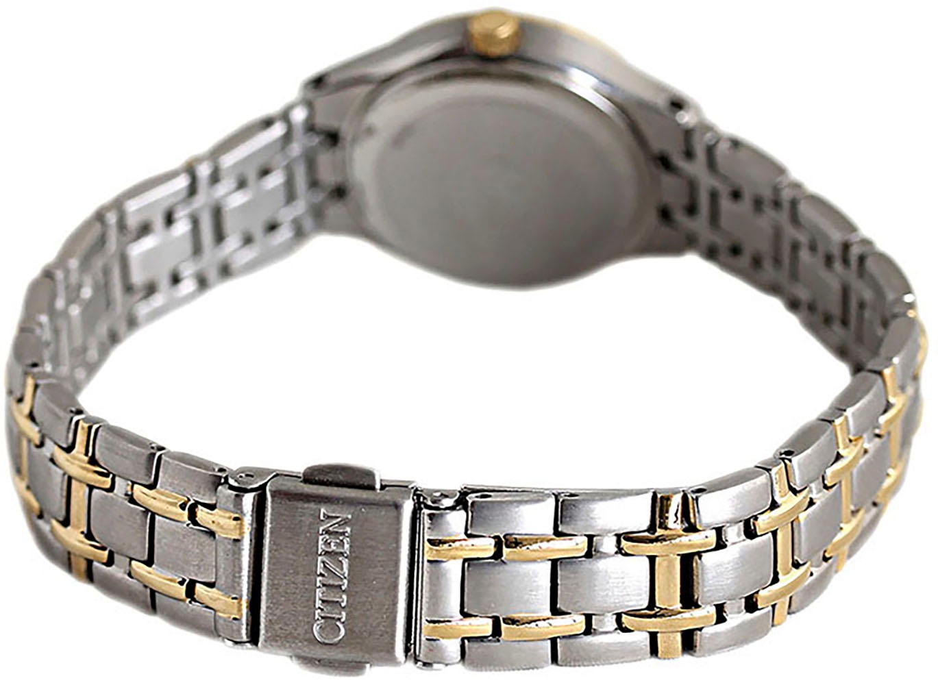 Citizen Solaruhr, Armbanduhr, Damenuhr, Edelstahlarmband, Datum