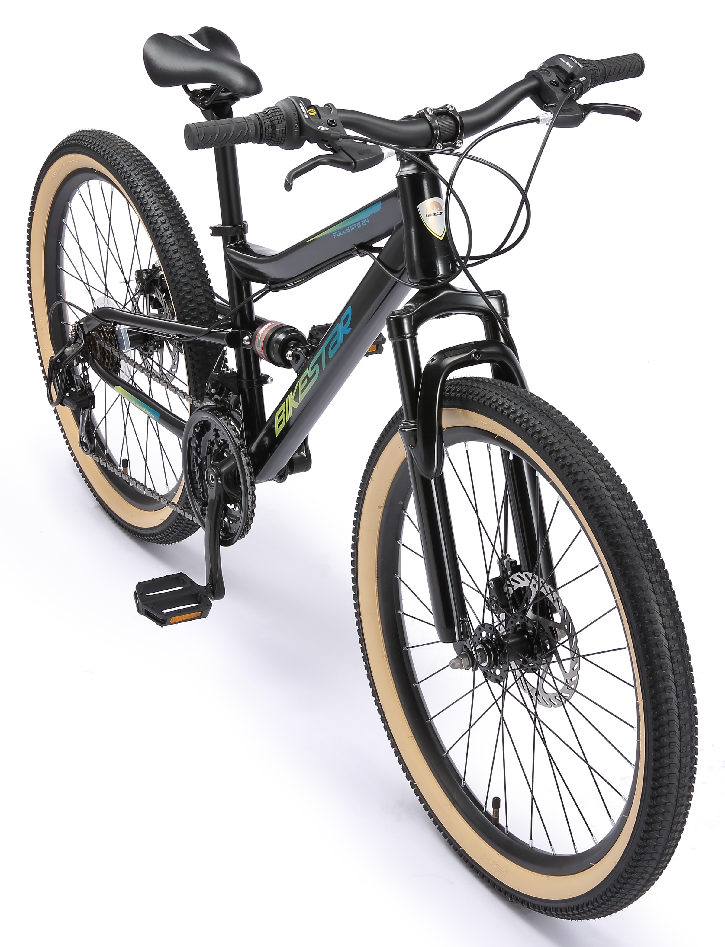 Bikestar Jugendfahrrad 21 Gang Shimano RD-TY21 Schaltwerk Kettenschaltung