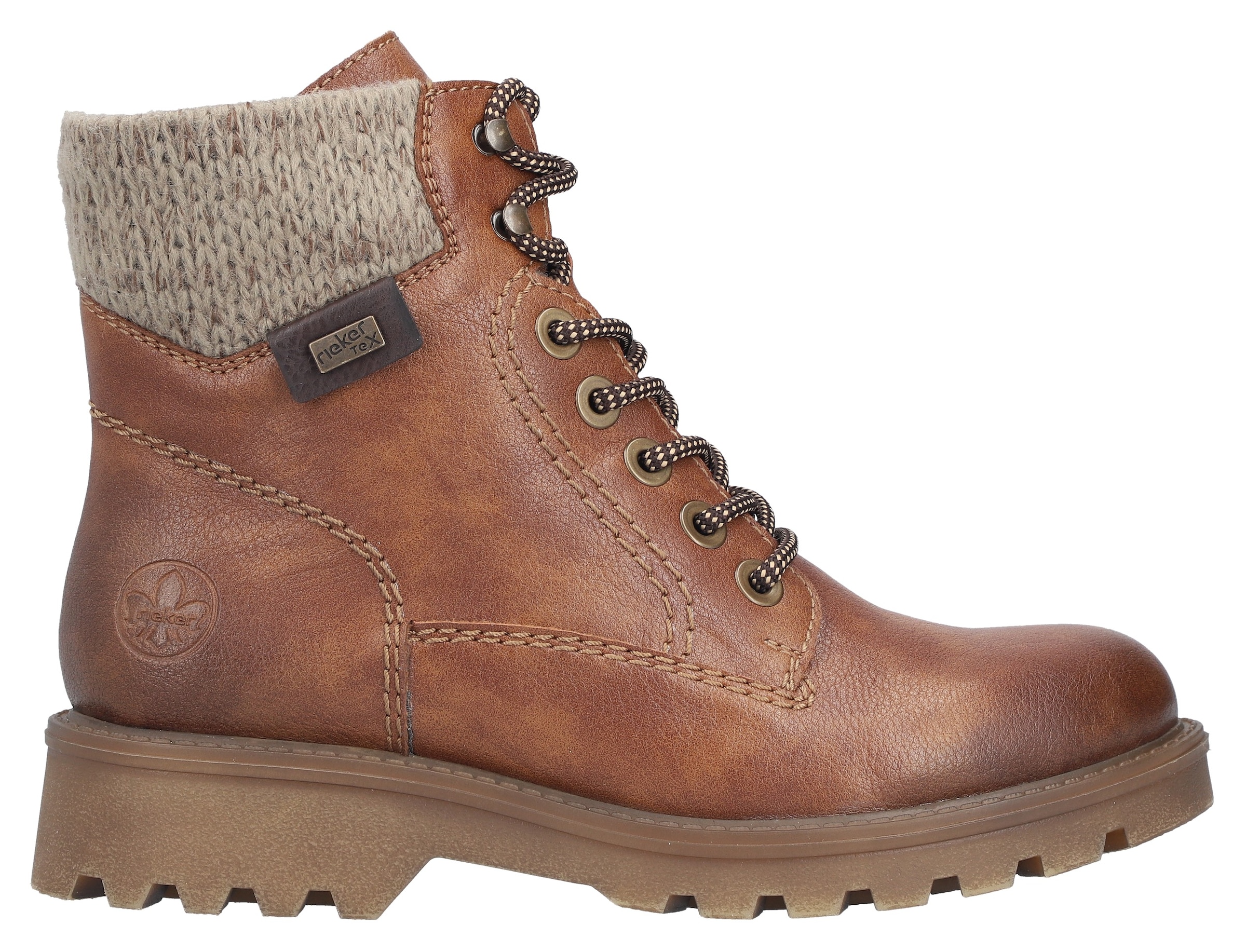 Rieker Winterstiefelette, Winterboots, Profilsohle, mit wasserabweisender riekerTEX-Membran