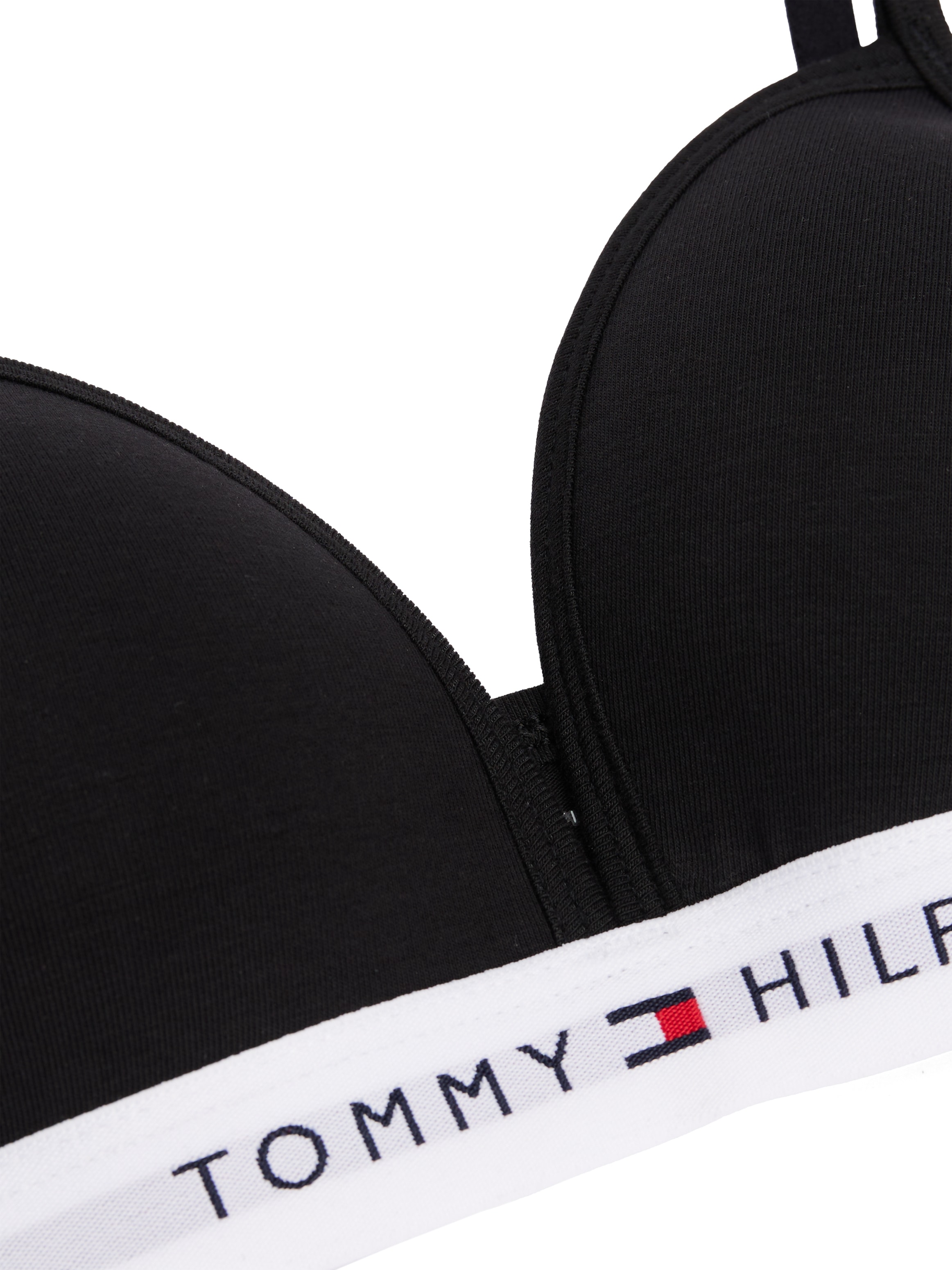 Tommy Hilfiger Underwear Triangel-BH mit Logoschriftzug
