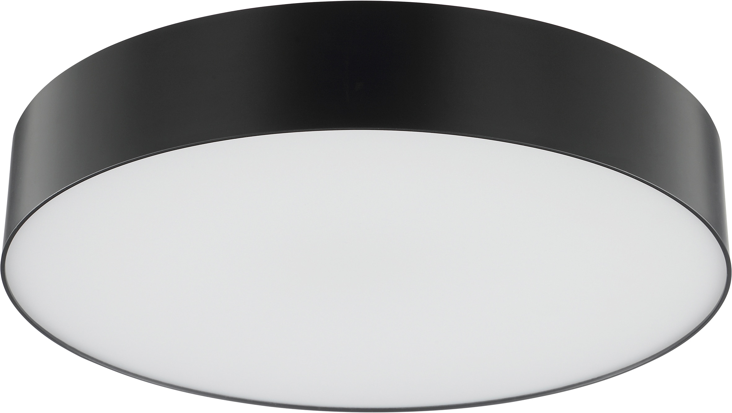 Brilliant LED Deckenleuchte »Samir« LED-Modul 1 Stk. warmweiß - kaltweiß Intense RGB, Ø 39 cm, 2300 lm, CCT 3000-6500 K, dimmbar, schwarz