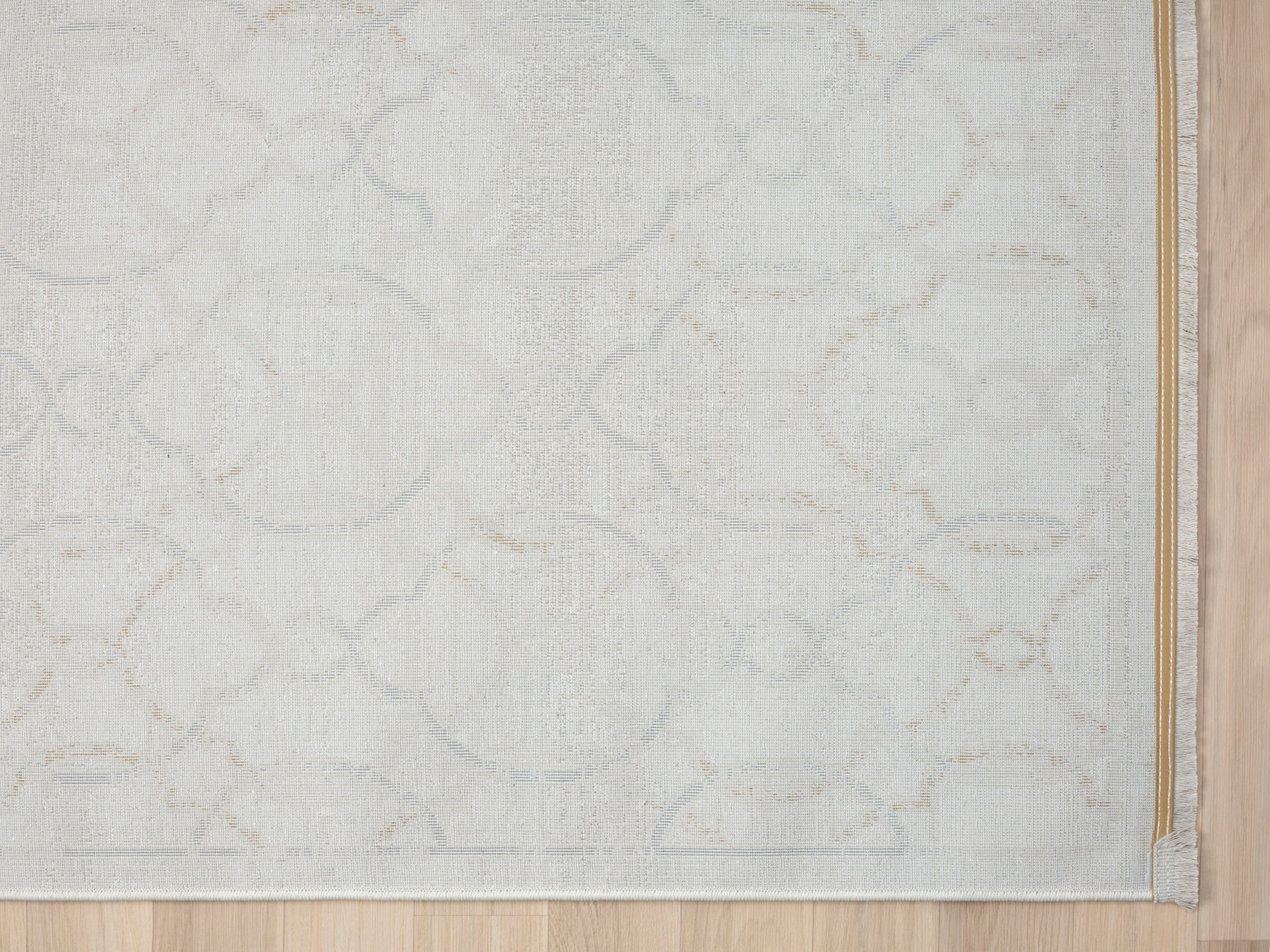 Myflair Möbel & Accessoires Teppich »My Floor, LAGERRÄUMUNG!«, rechteckig, 10 mm Höhe, Kurzflor, Retro-Style, mit Fransen, besonders weich durch Microfaser