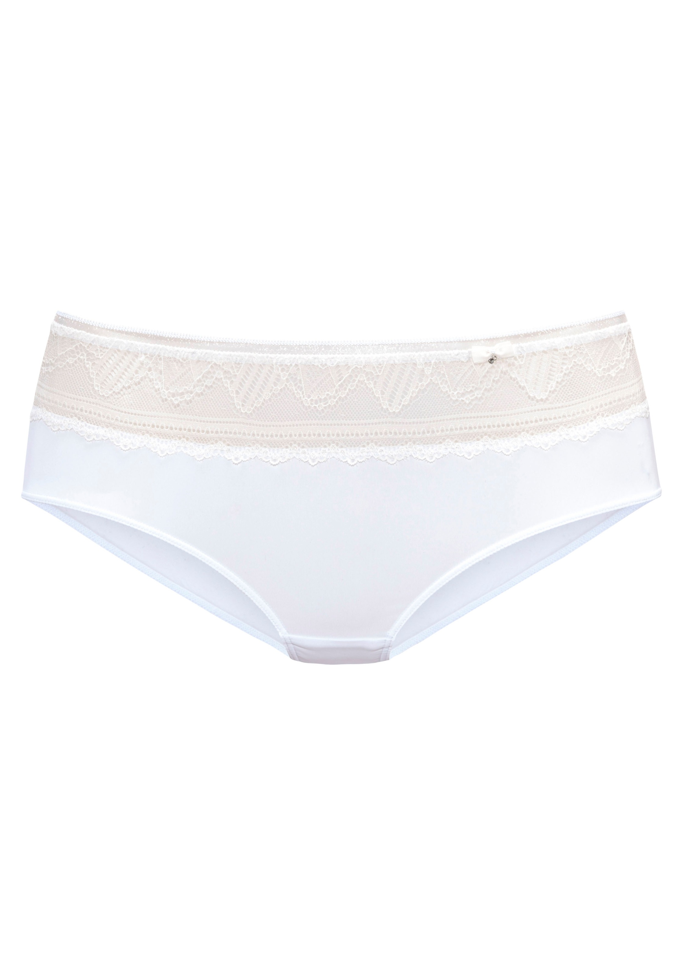 LASCANA Panty »Tiziana«, mit Spitze anteilig aus recyceltem Polyamid