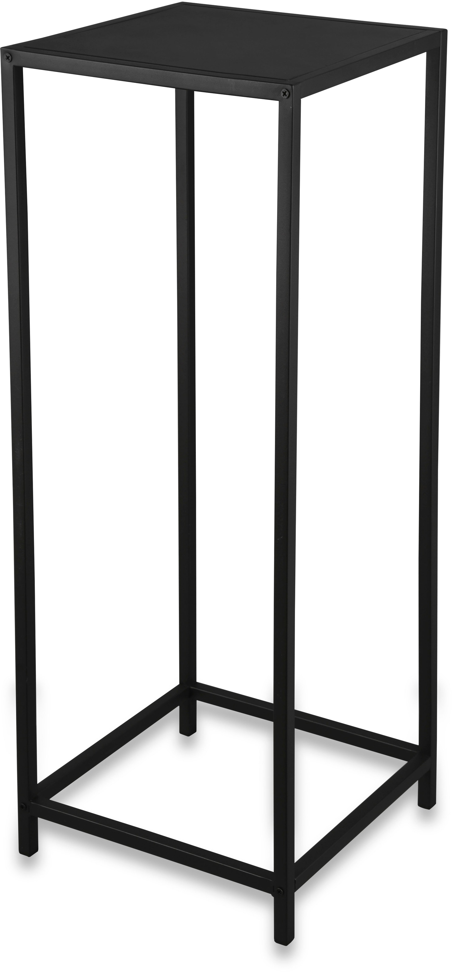 MIRRORS AND MORE Beistelltisch »Veronika«, schwarzes Metallgestell günstig online kaufen