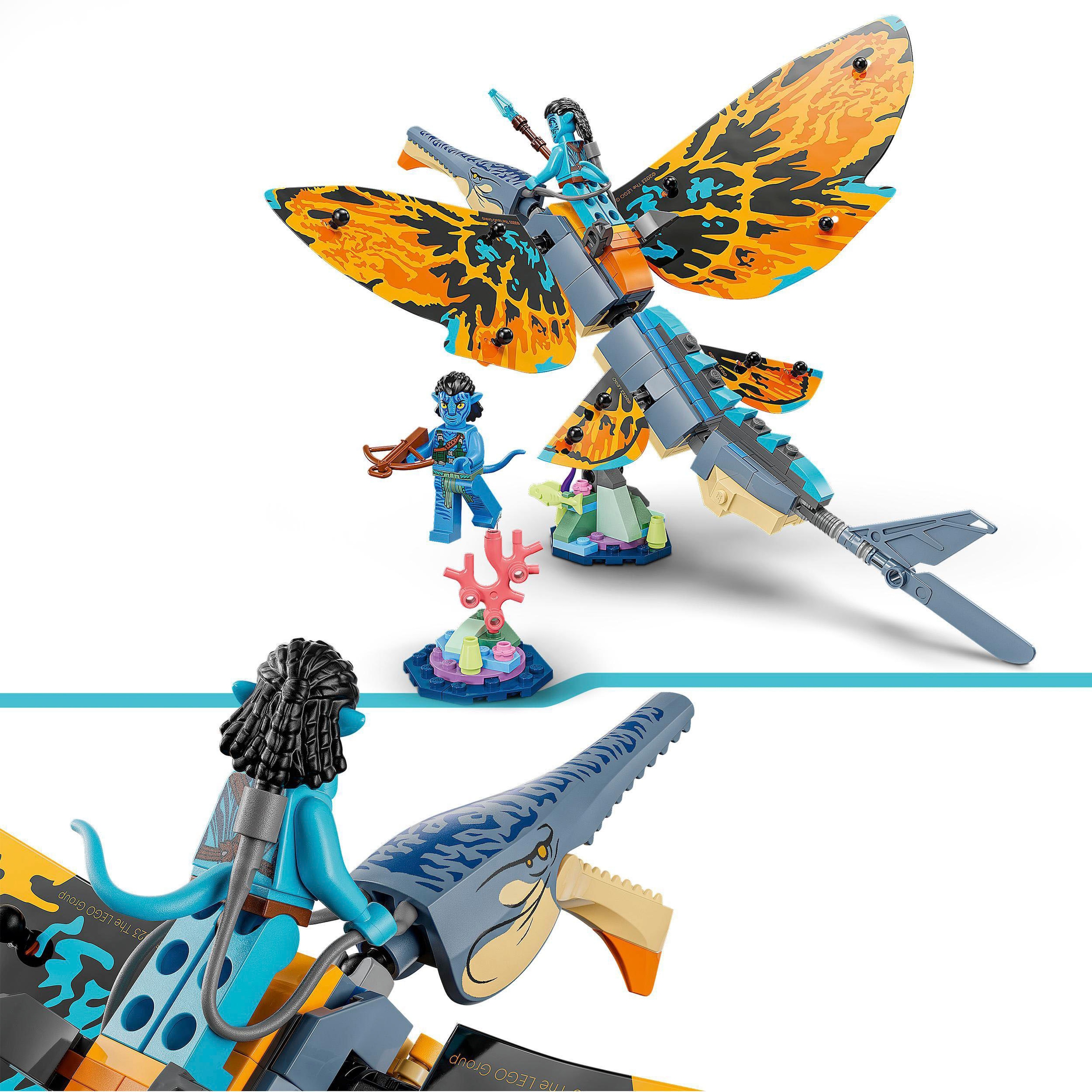 LEGO® Konstruktionsspielsteine »Skimwing Abenteuer (75576), LEGO® Avatar«, (259 St.), Made in Europe