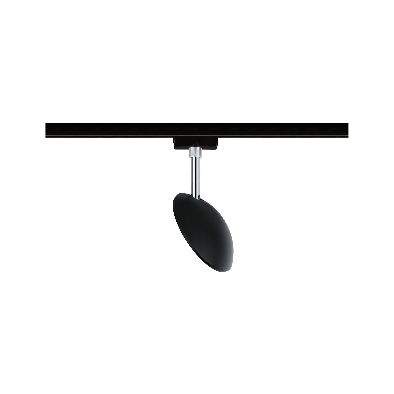 Paulmann Schienensystem-Leuchten »URail Schienenspot Sphere 493lm 7W 2700K 230V Chrom matt, Chrom«, Einzelspot, dimmbar