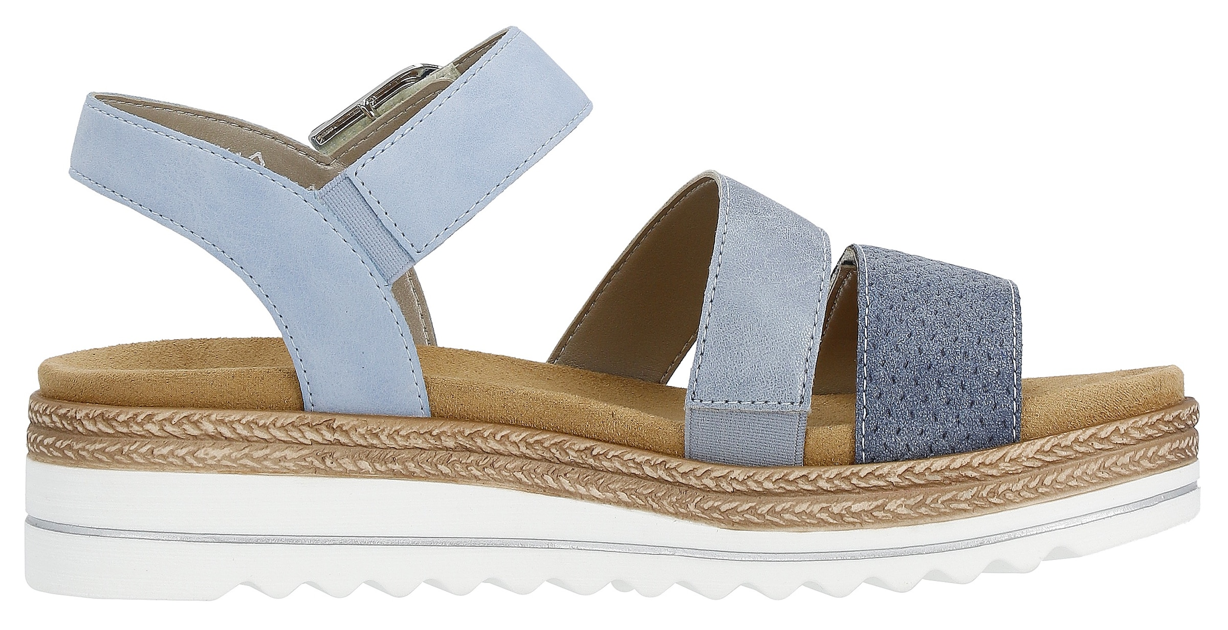 Remonte Keilsandalette  Keilabsatz, Sommerschuh, Sandale in veganer Verarbeitung