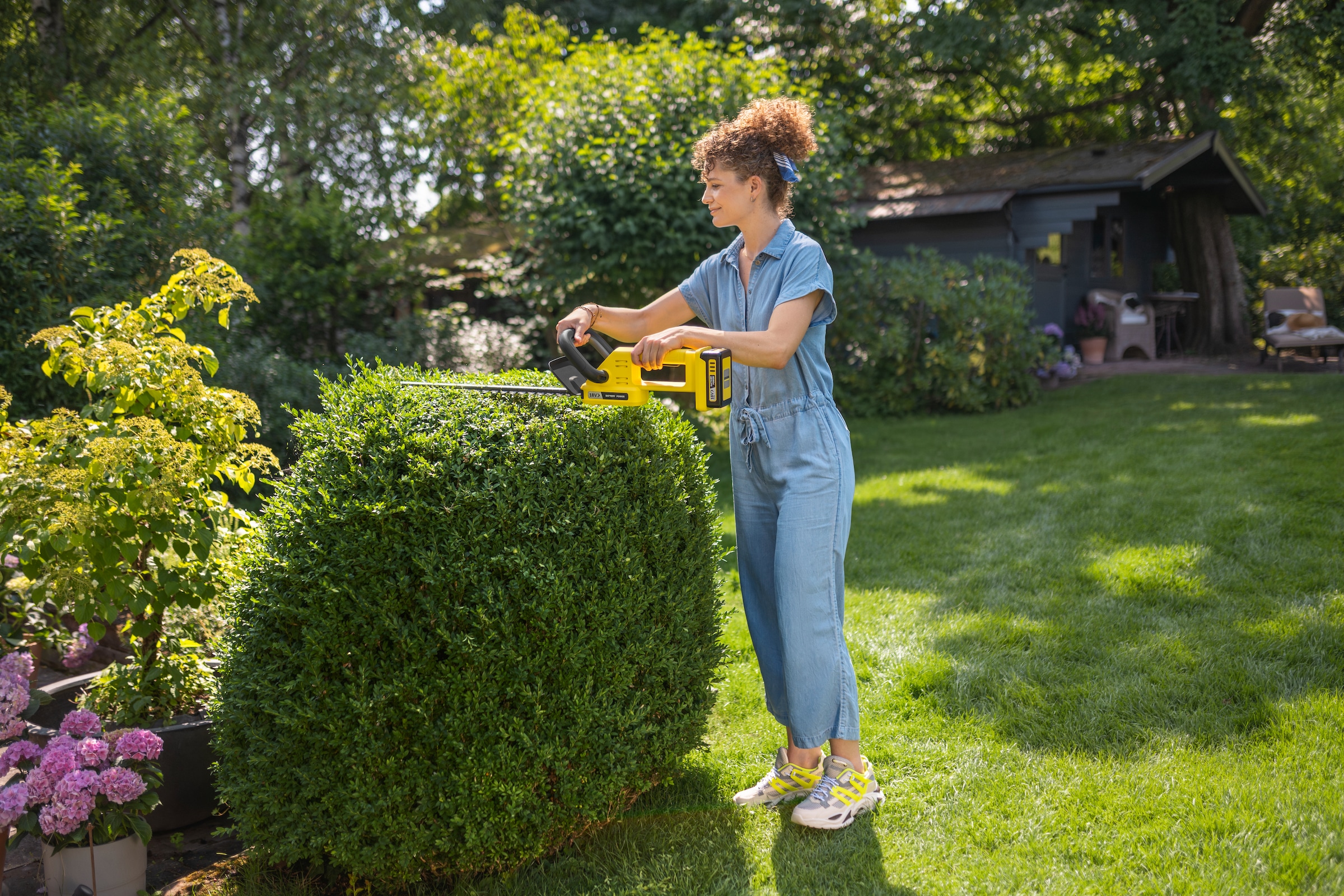 KÄRCHER Akku-Heckenschere »HGE 2-18 BATTERY SET *EU« ()