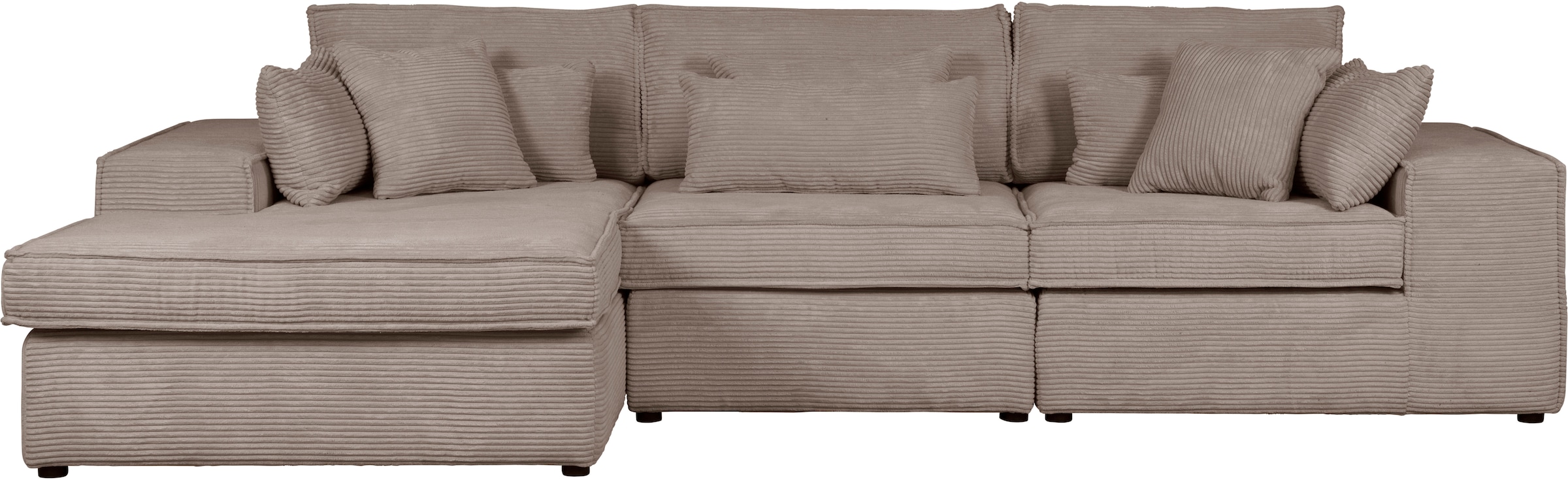 RAUM.ID Ecksofa »Florid L-Form«, 3 Teile, bestehend aus Modulen, viele Bezugsqualitäten, auch in Cord