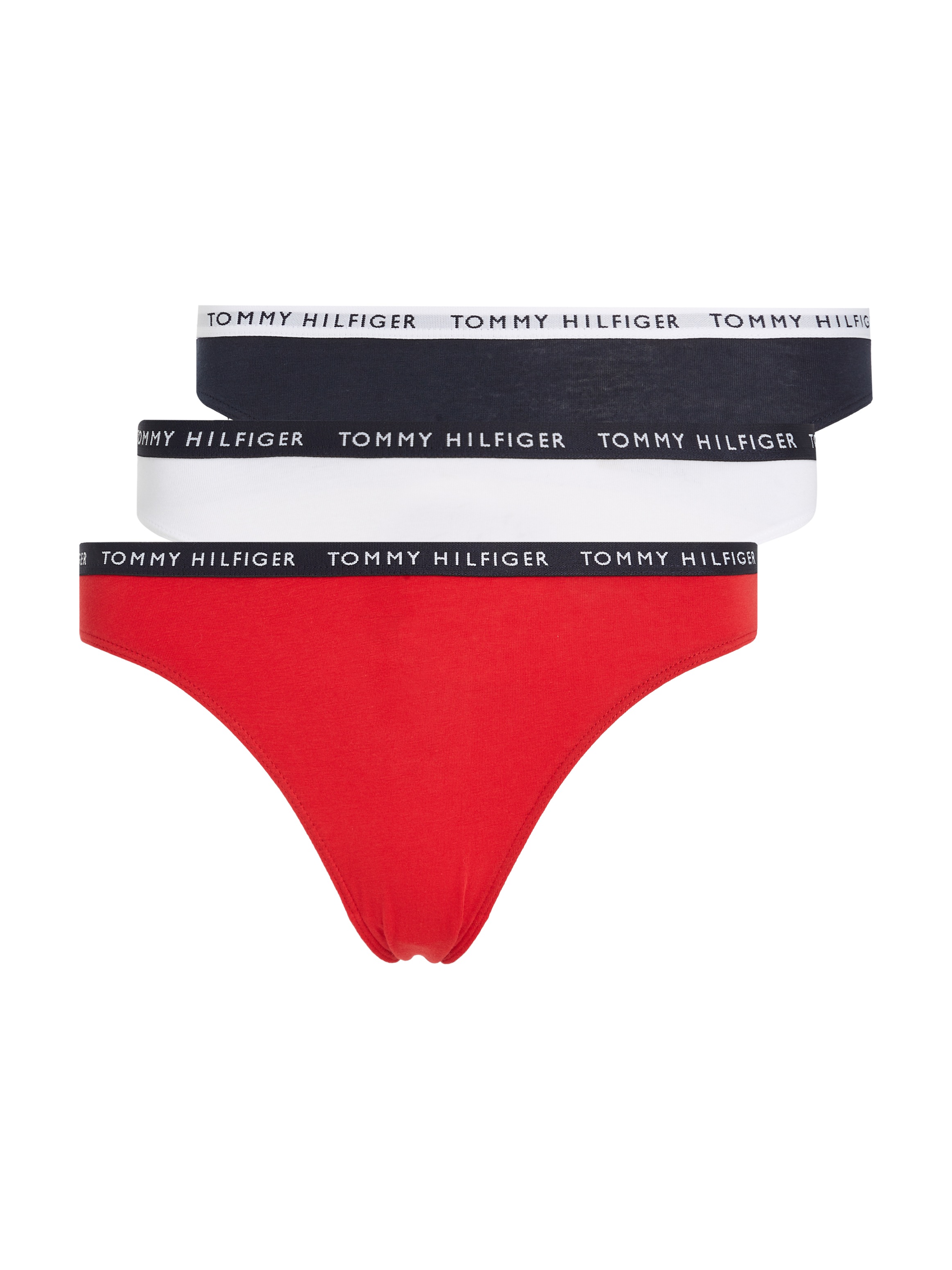 Tommy Hilfiger Underwear Bikinislip, (3 St.), mit schmalem Logobündchen