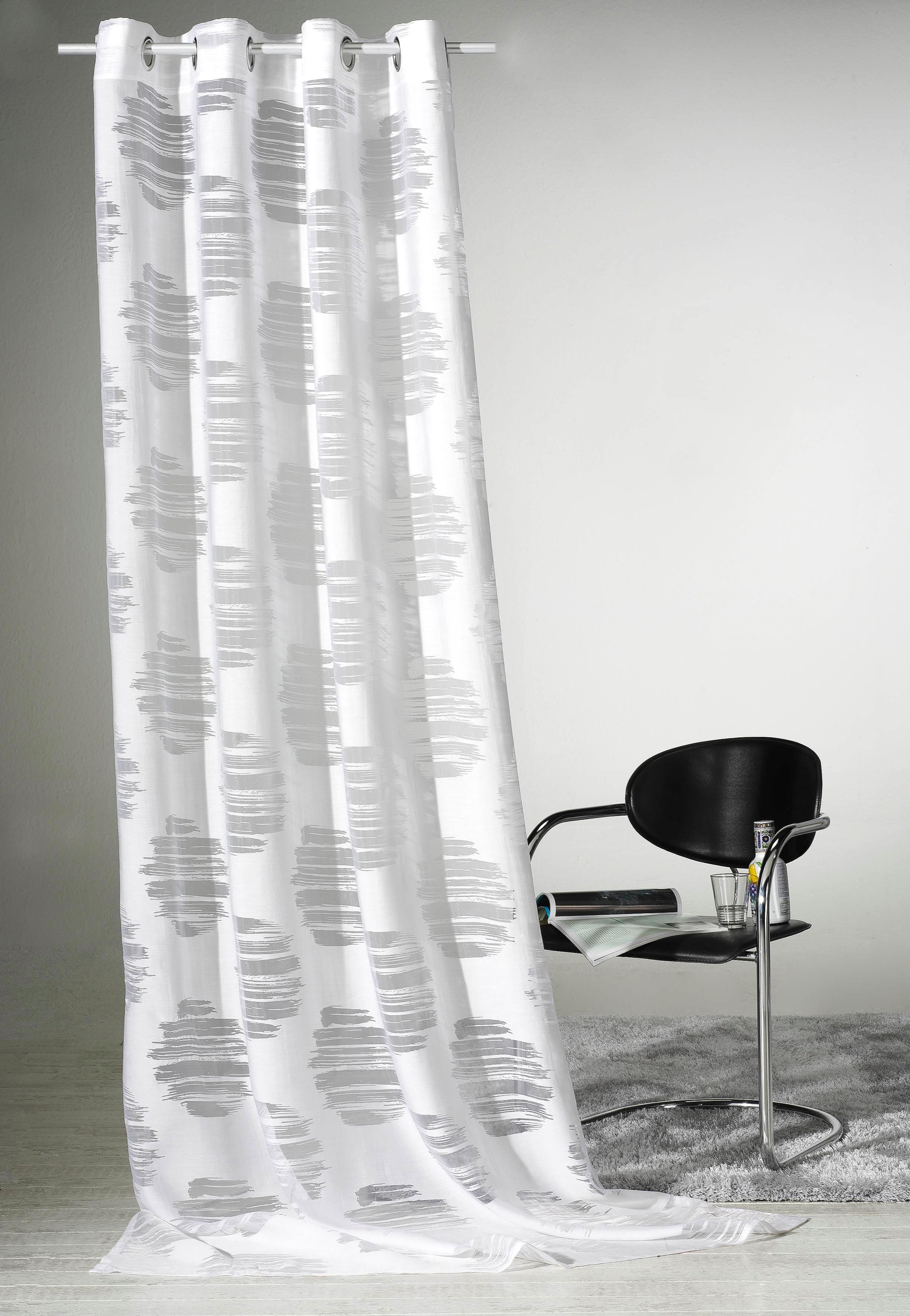 Weckbrodt Vorhang »Valea«, (1 St.), Ausbrenner, transparent, Gardine, Store günstig online kaufen