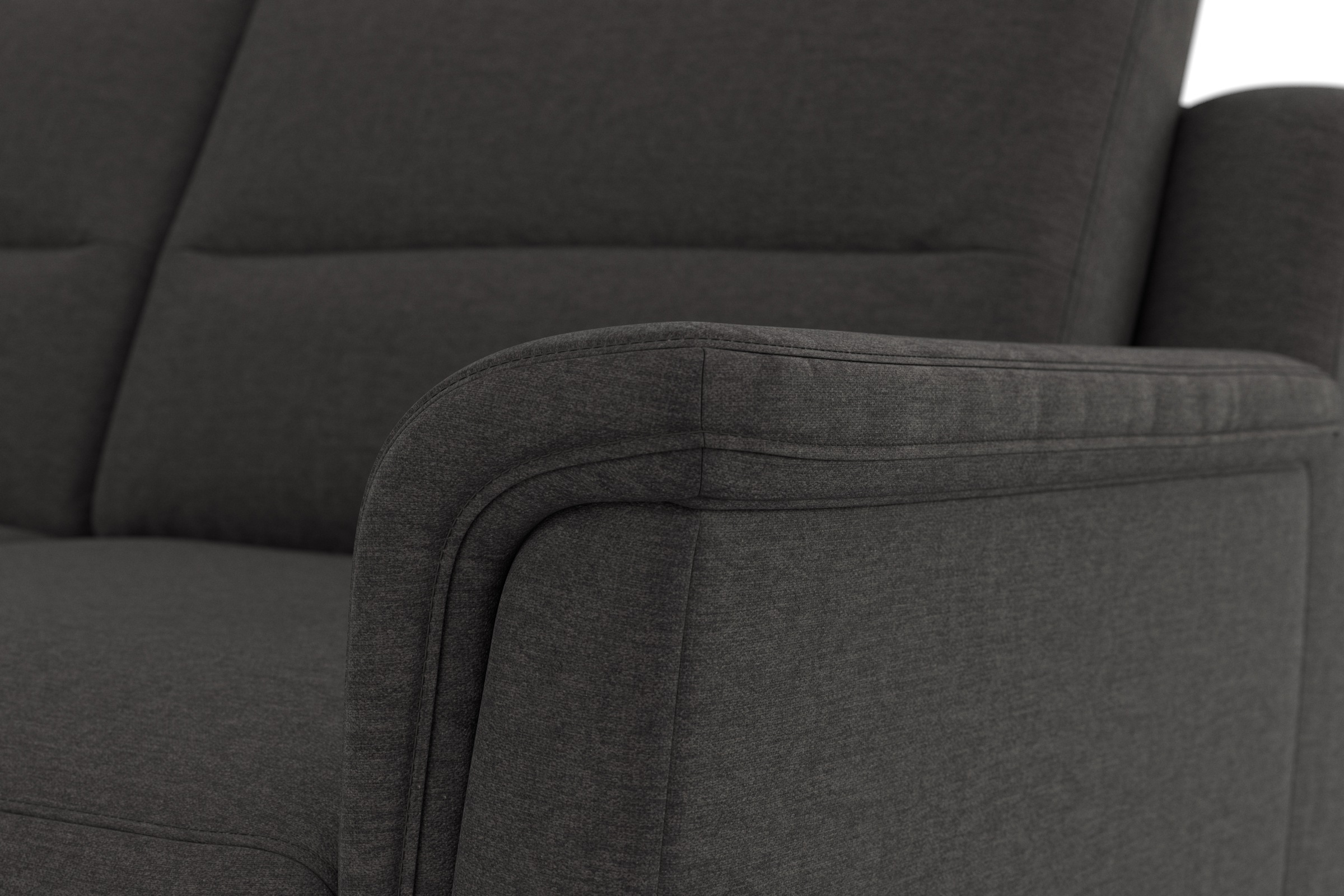 sit&more Ecksofa »Farö L-Form«, inklusive Federkern, wahlweise mit Bettfunktion und Bettkasten